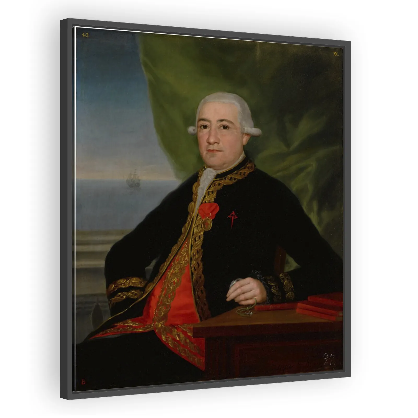 Admirał José de Mazarredo by Francisco Goya