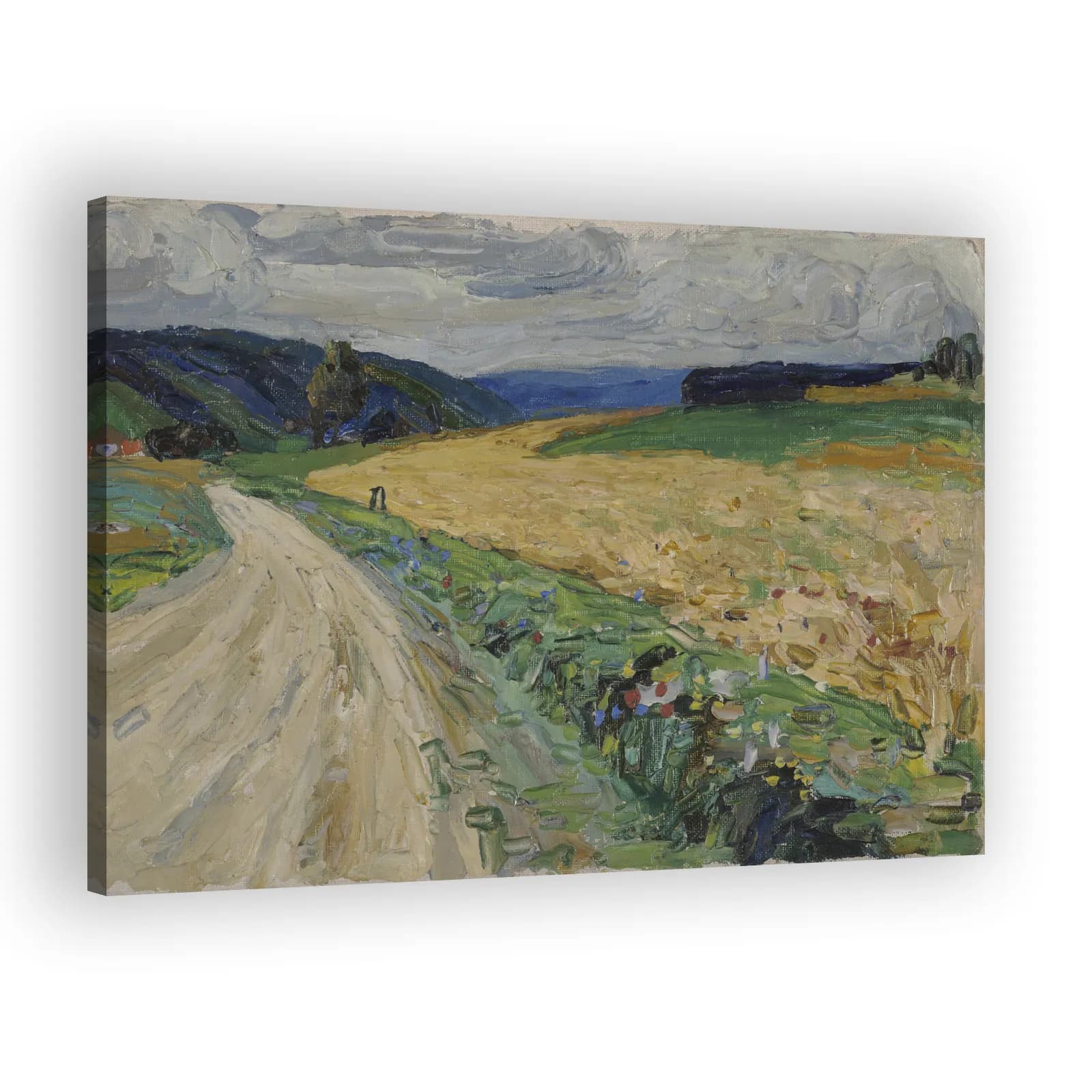 Kallmünz — Nature Study from the Yellow Stagecoach by Wassily Kandinsky - view 2 thumbnail