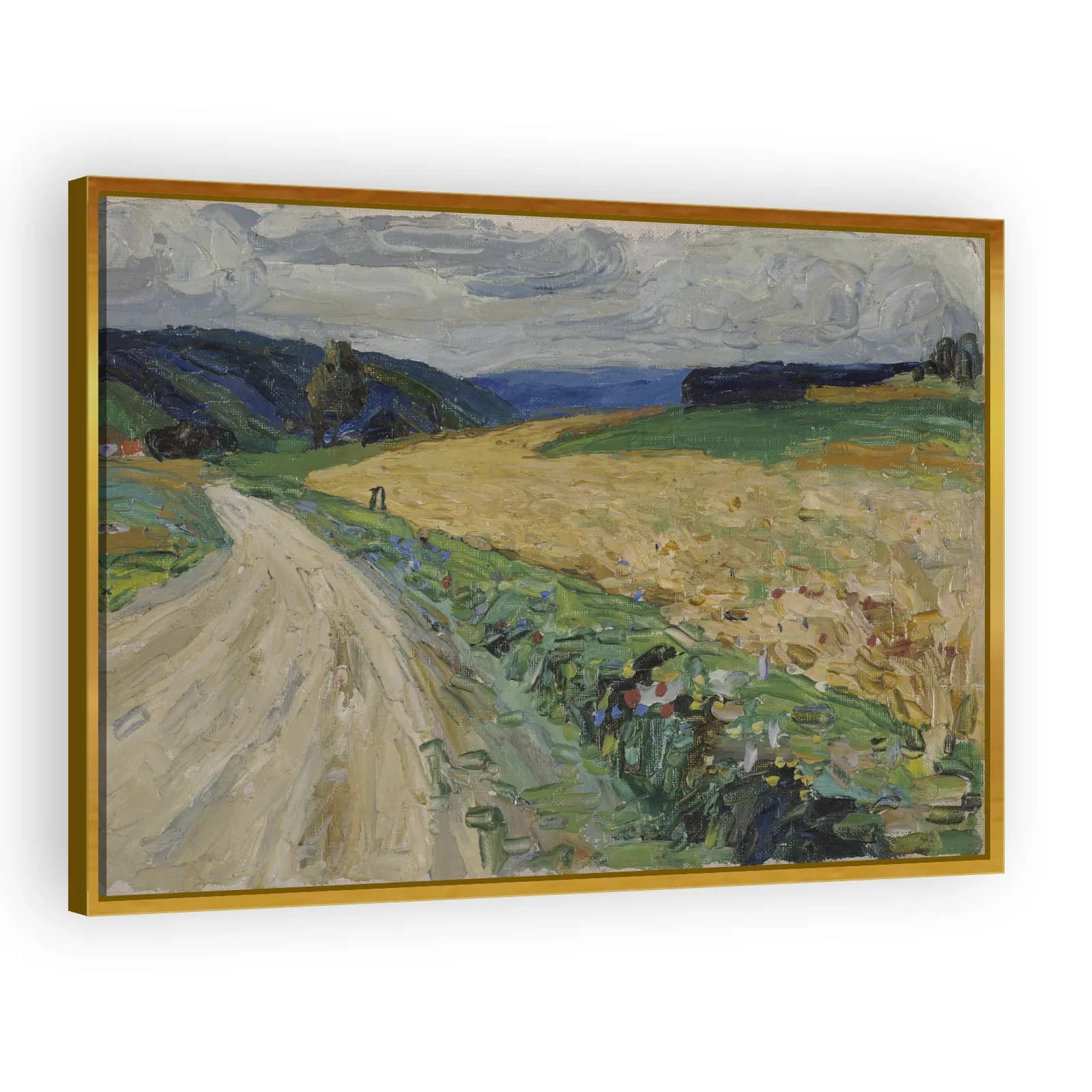 Kallmünz — Nature Study from the Yellow Stagecoach by Wassily Kandinsky - view 3 thumbnail
