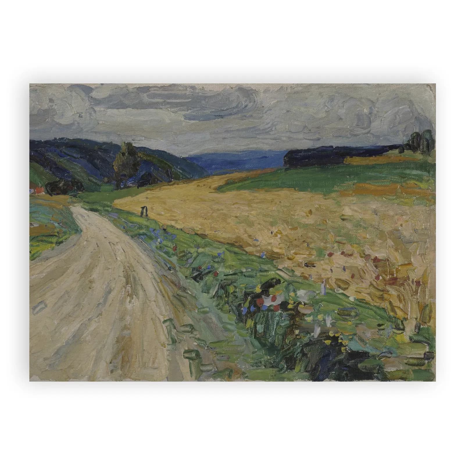 Kallmünz — Nature Study from the Yellow Stagecoach by Wassily Kandinsky - view 6 thumbnail