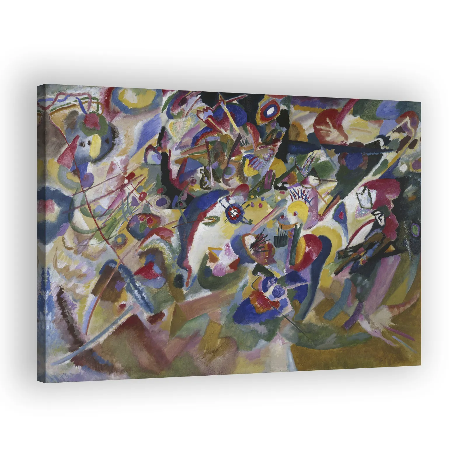 Entwurf 3 zu Komposition VII by Wassily Kandinsky - view 2 thumbnail