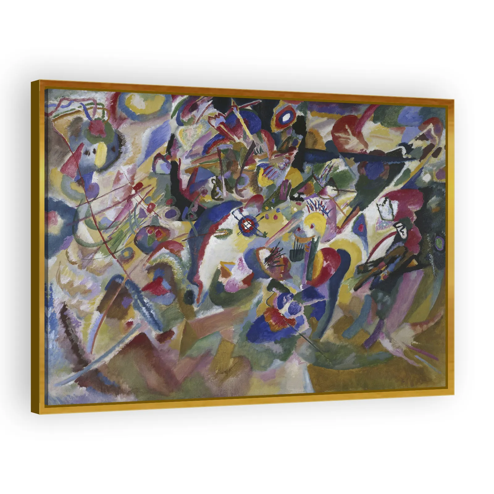Entwurf 3 zu Komposition VII by Wassily Kandinsky - view 3 thumbnail