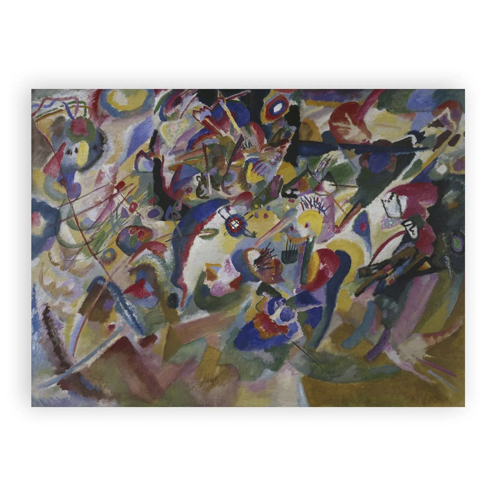 Entwurf 3 zu Komposition VII by Wassily Kandinsky - view 6 thumbnail