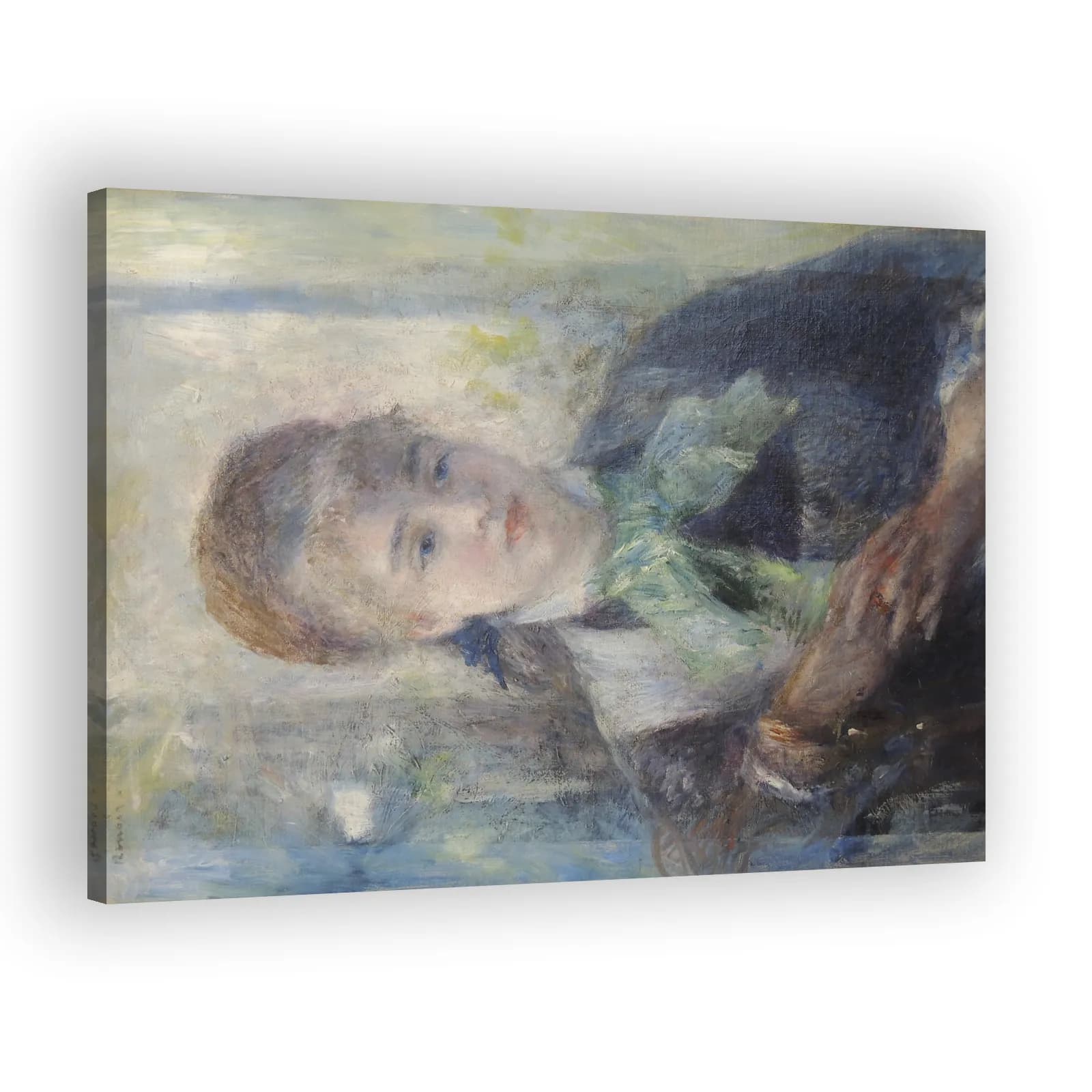 Portrait de Nini Lopez by Pierre Auguste Renoir - view 2 thumbnail