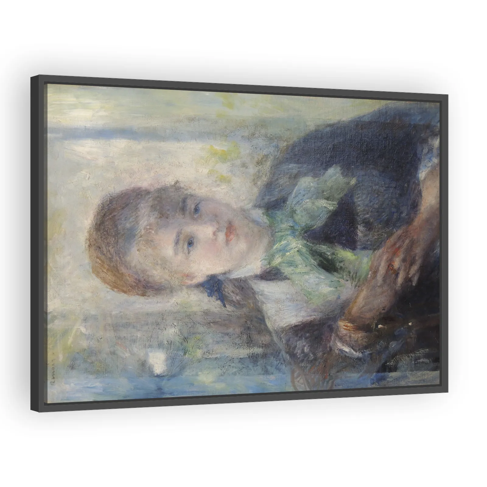 Portrait de Nini Lopez by Pierre Auguste Renoir