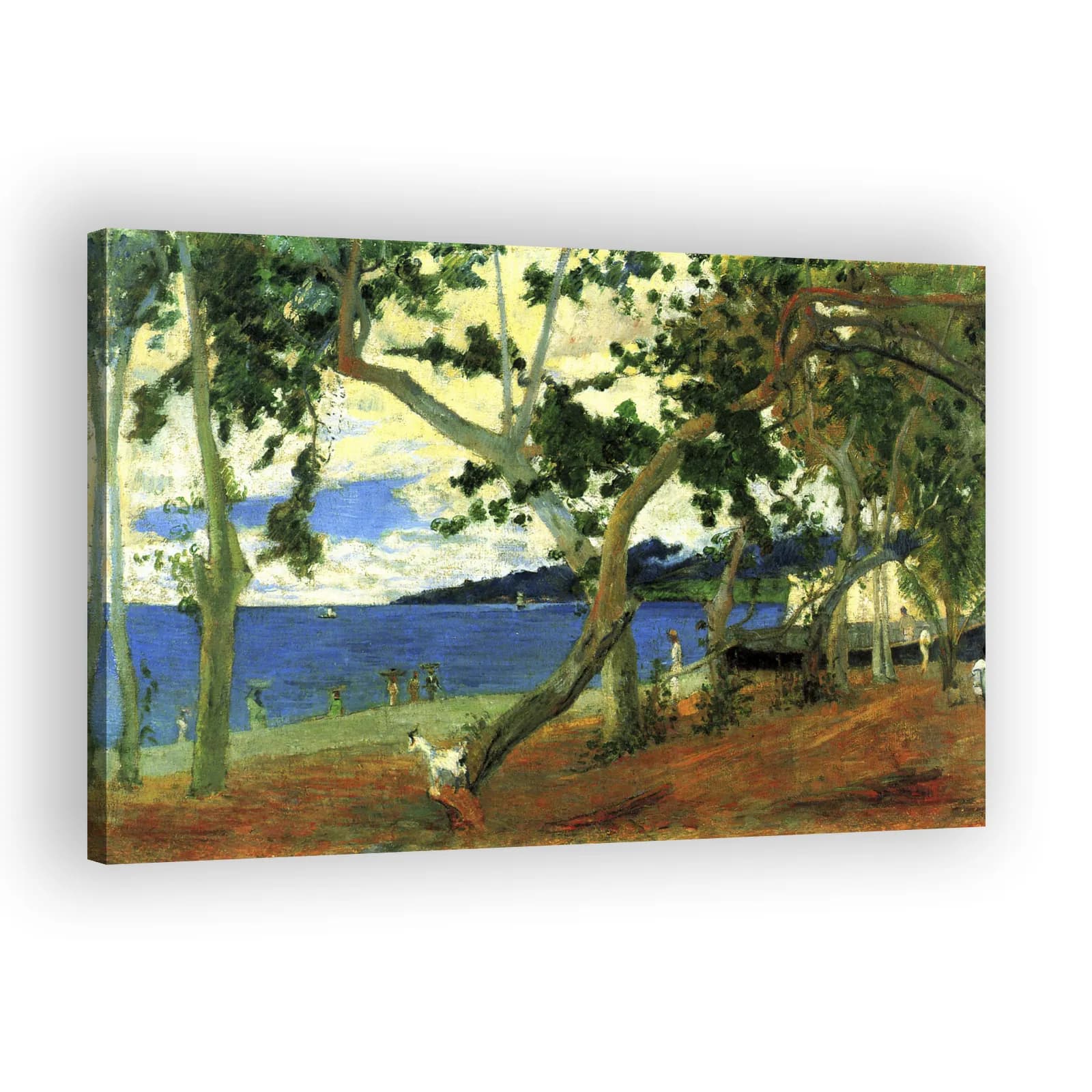 Coastal Landscape from Martinique by Paul Gauguin - view 2 thumbnail