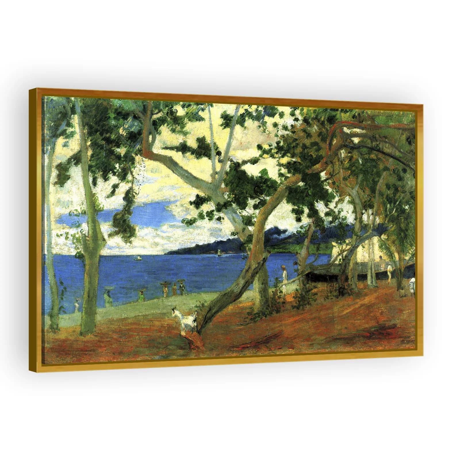Coastal Landscape from Martinique by Paul Gauguin - view 3 thumbnail