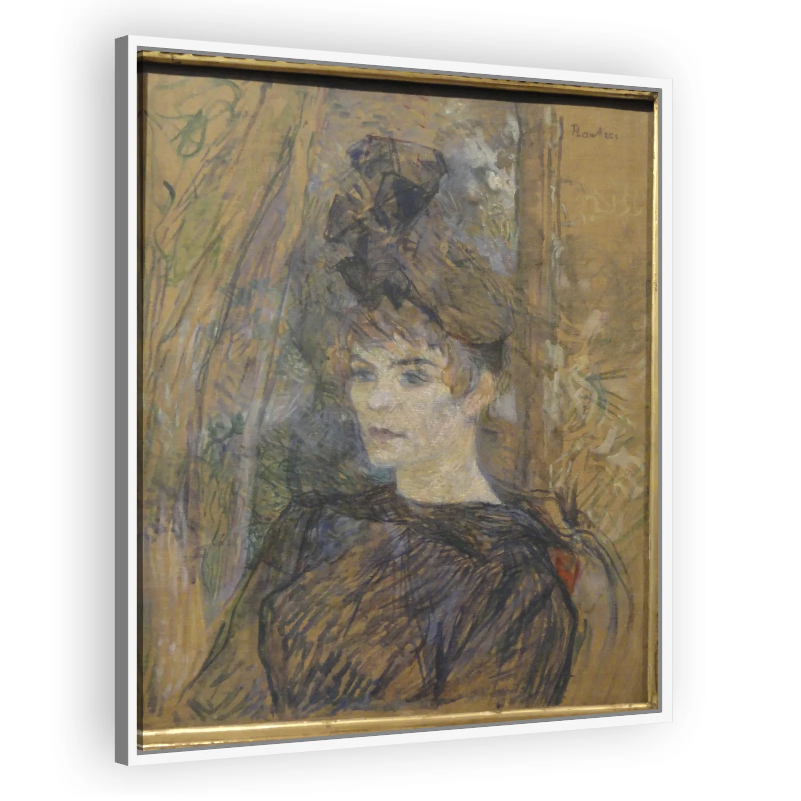 Portrait of the Painter Suzanne Valadon by Henri De Toulouse Lautrec - view 5 thumbnail