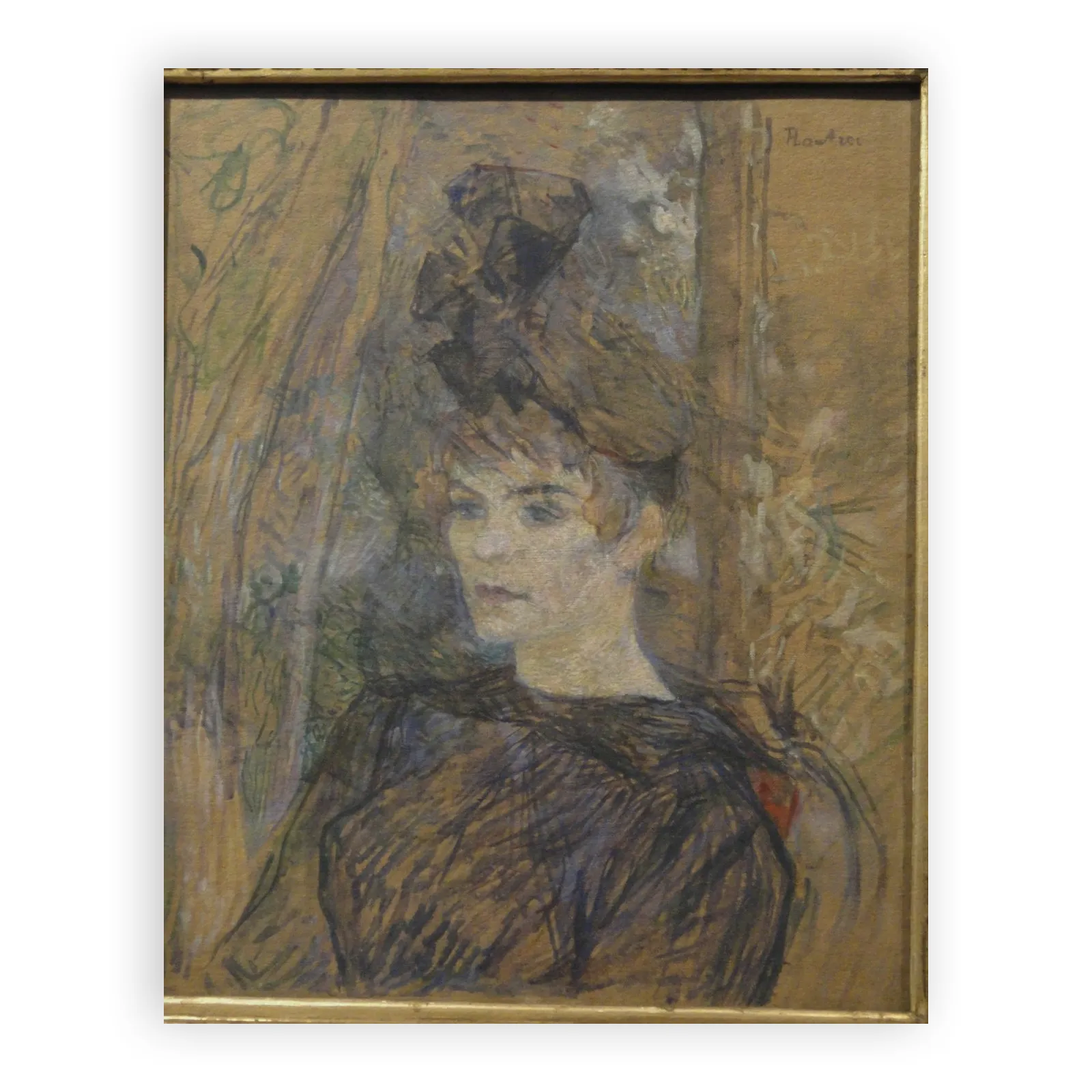 Portrait of the Painter Suzanne Valadon by Henri De Toulouse Lautrec - view 6 thumbnail