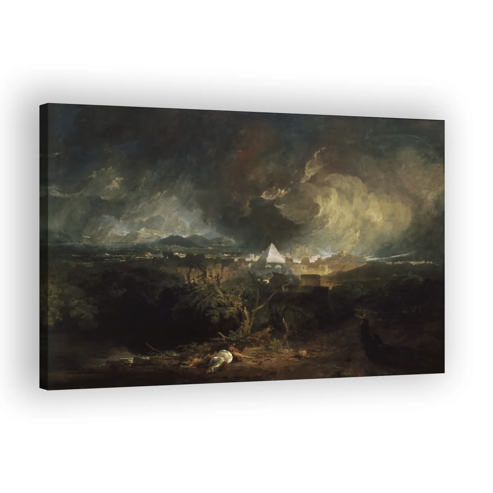 The Fifth Plague of Egypt by J M W Turner - view 2 thumbnail