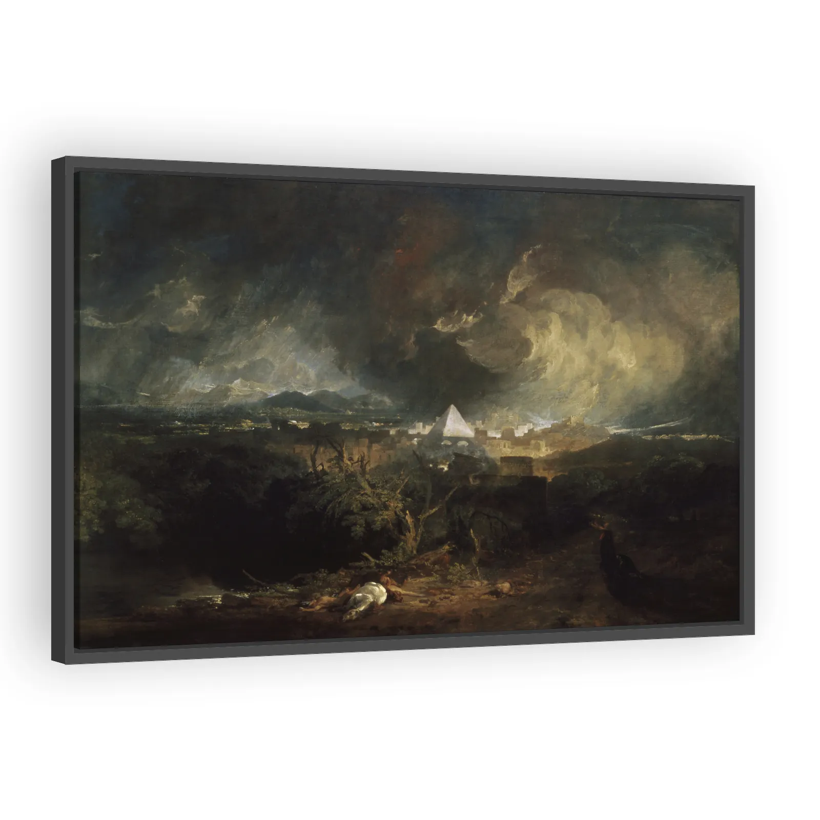 The Fifth Plague of Egypt by J M W Turner