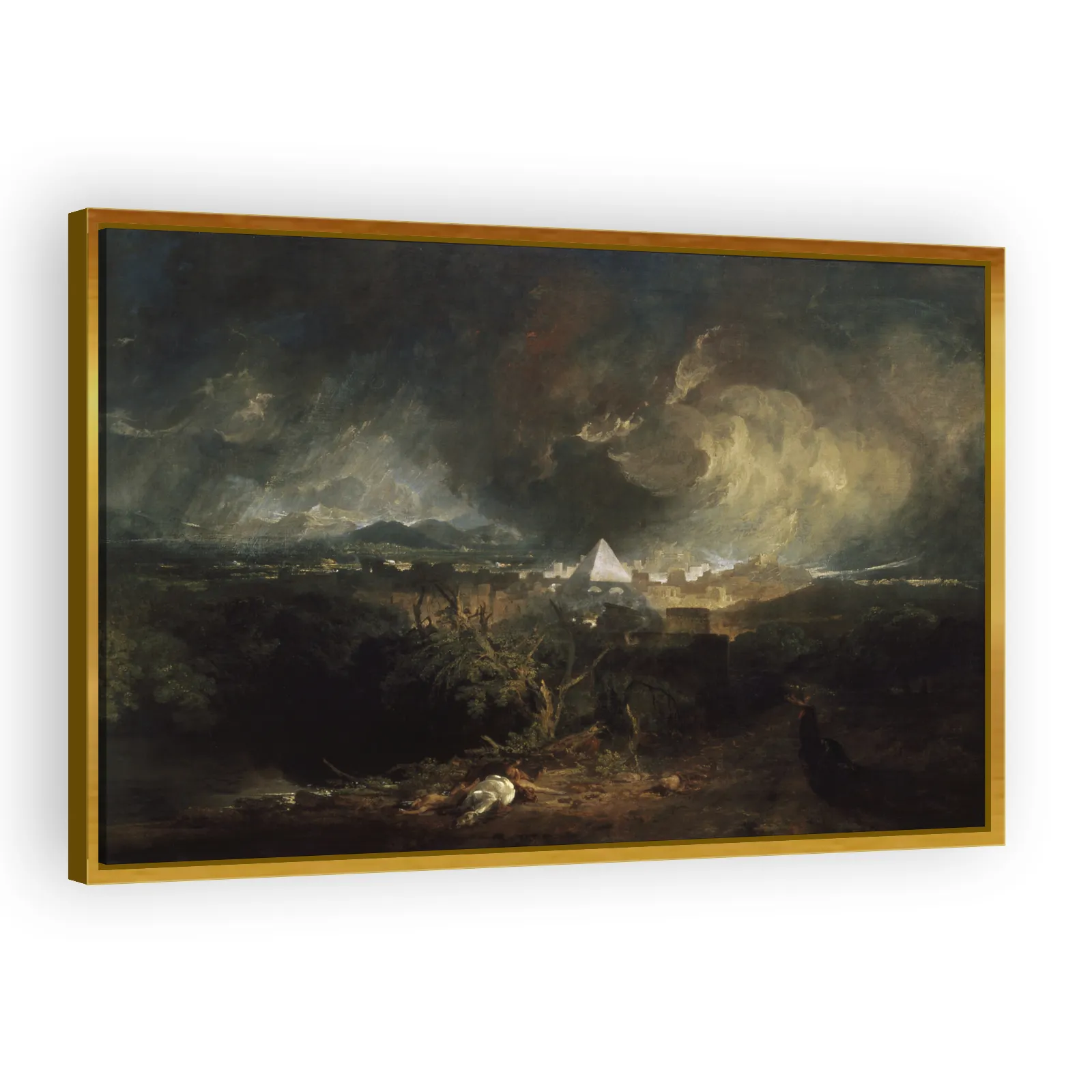 The Fifth Plague of Egypt by J M W Turner - view 3 thumbnail