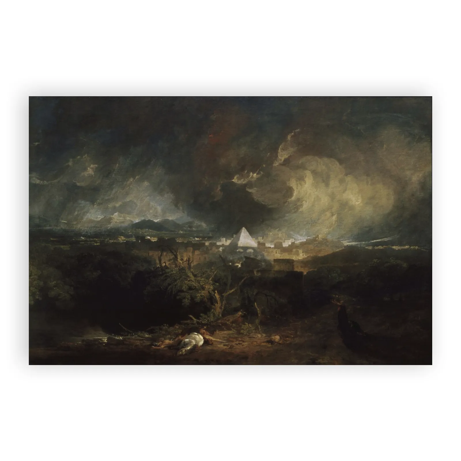 The Fifth Plague of Egypt by J M W Turner - view 6 thumbnail