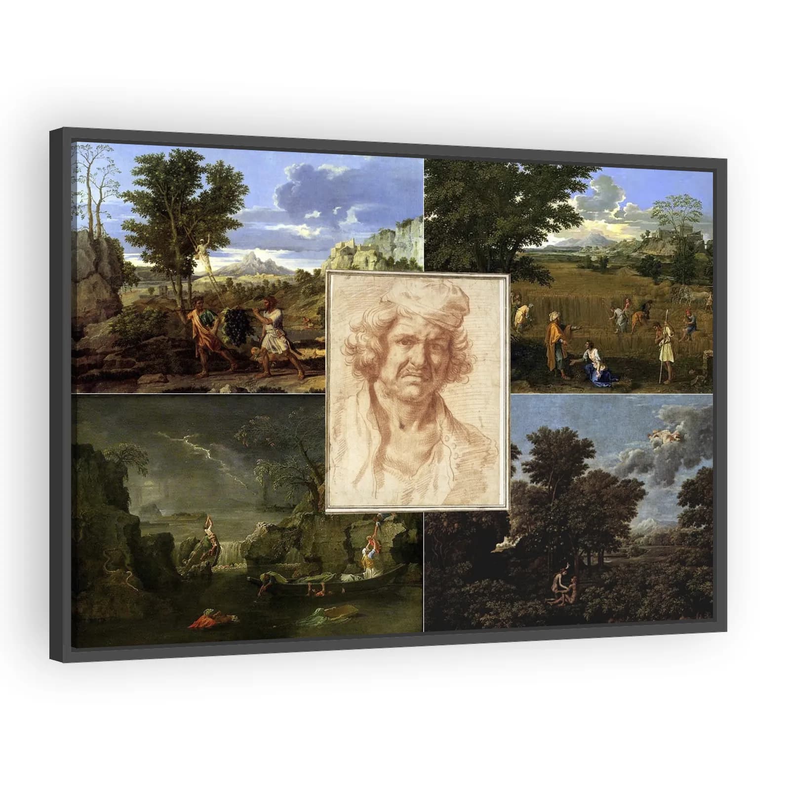 The Four Seasons by Nicolas Poussin