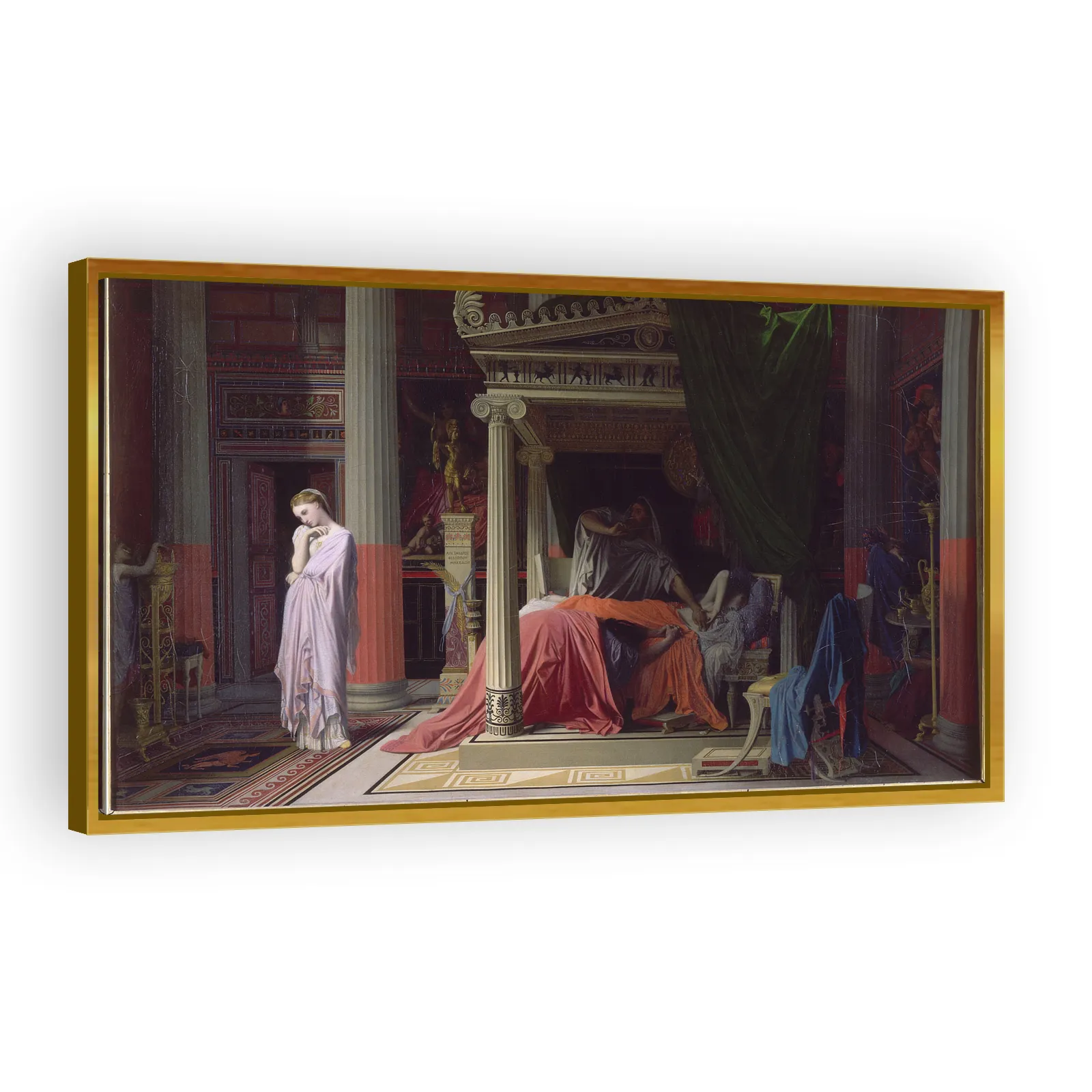 Antiochus and Stratonice by Jean Auguste Dominique Ingres - view 3 thumbnail