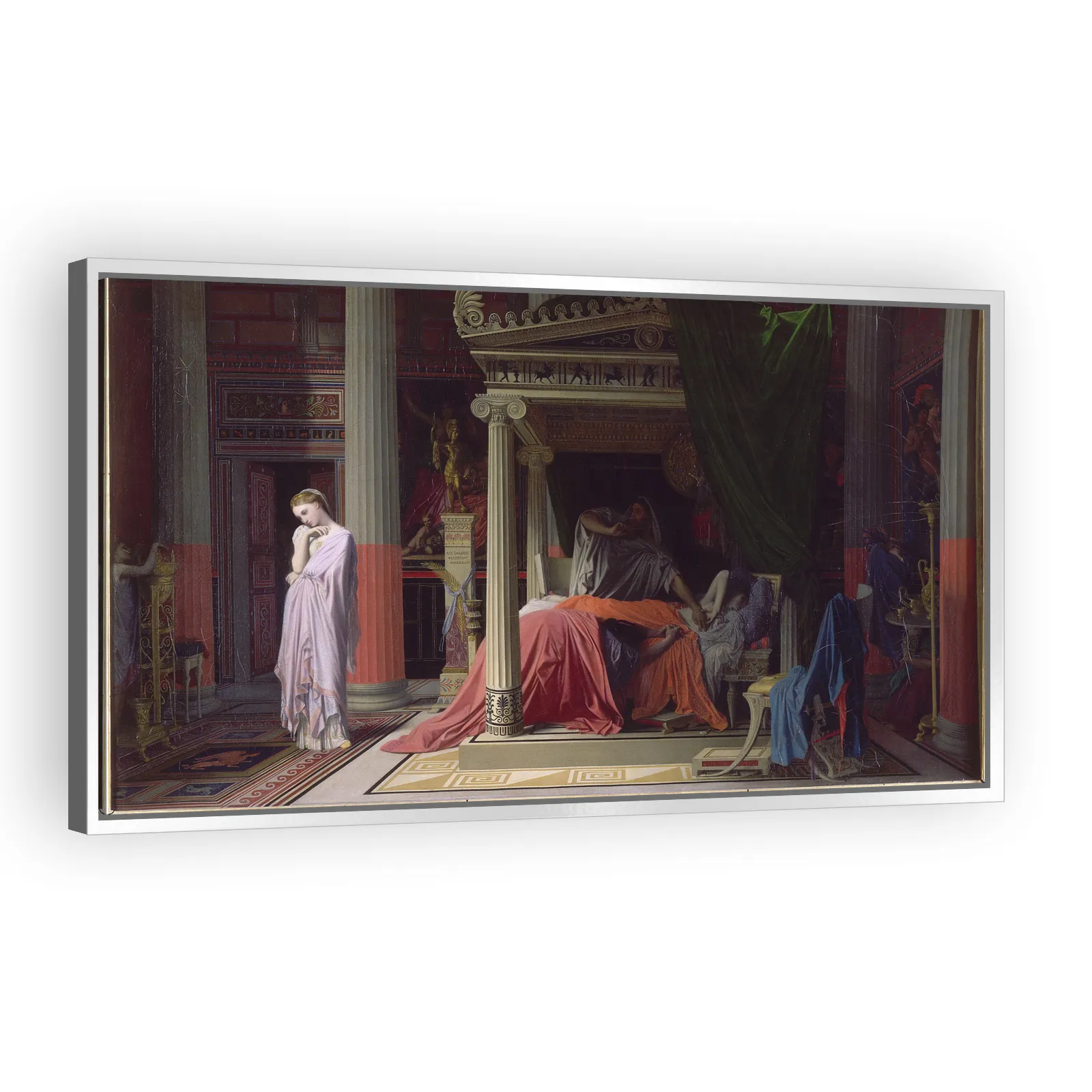Antiochus and Stratonice by Jean Auguste Dominique Ingres - view 4 thumbnail