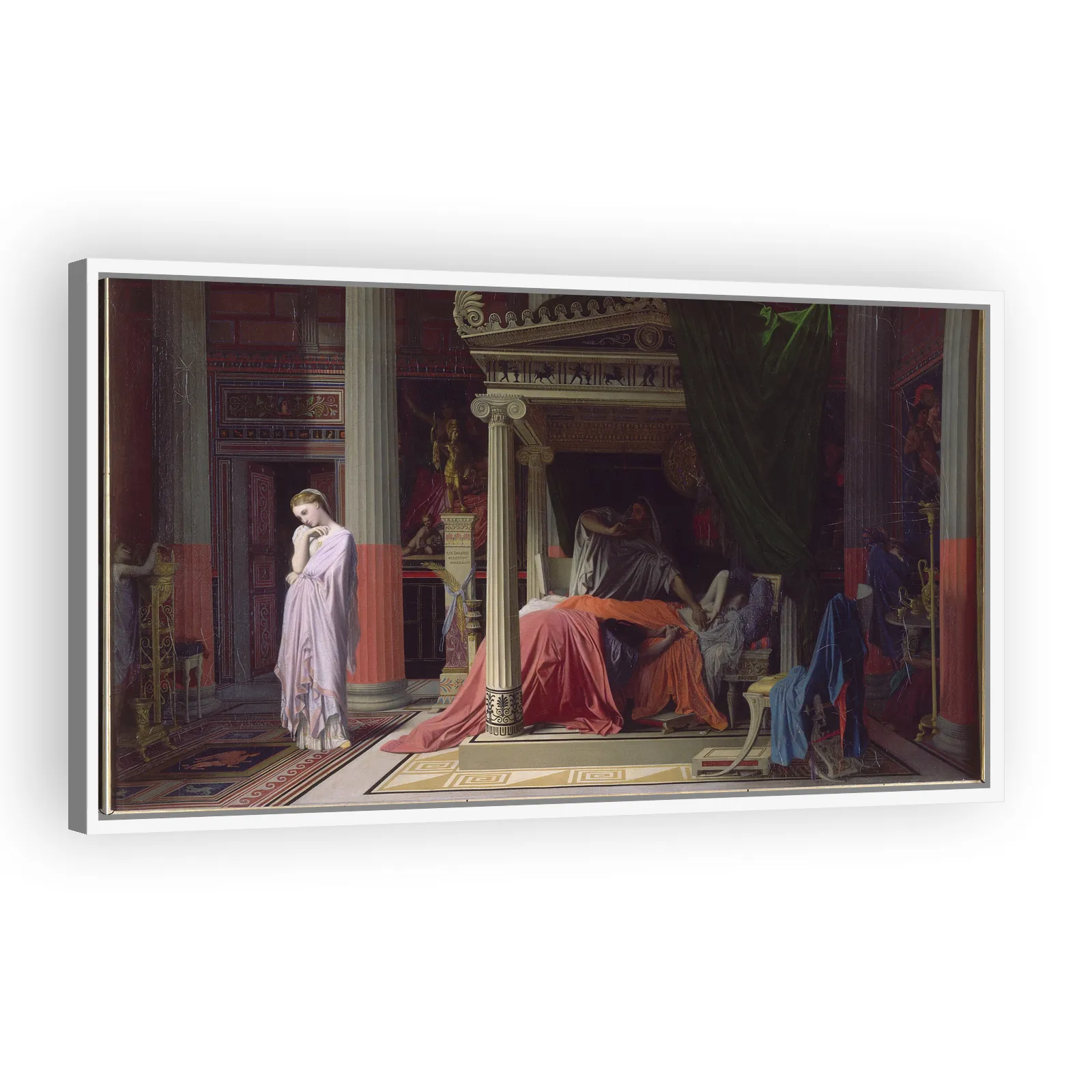 Antiochus and Stratonice by Jean Auguste Dominique Ingres - view 5 thumbnail