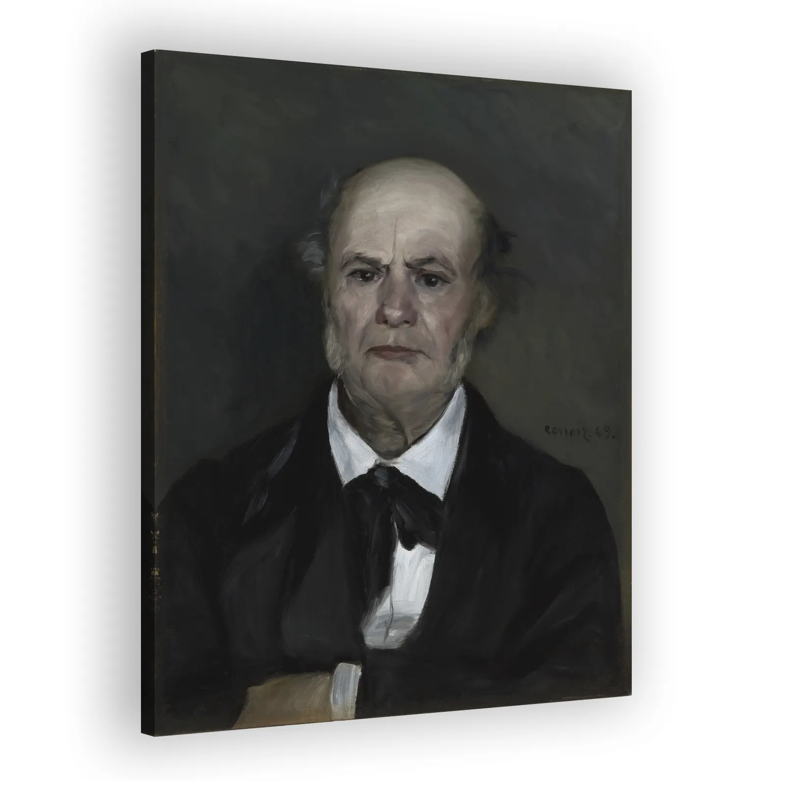 Léonard Renoir, The Artist’s Father by Pierre Auguste Renoir - view 2 thumbnail