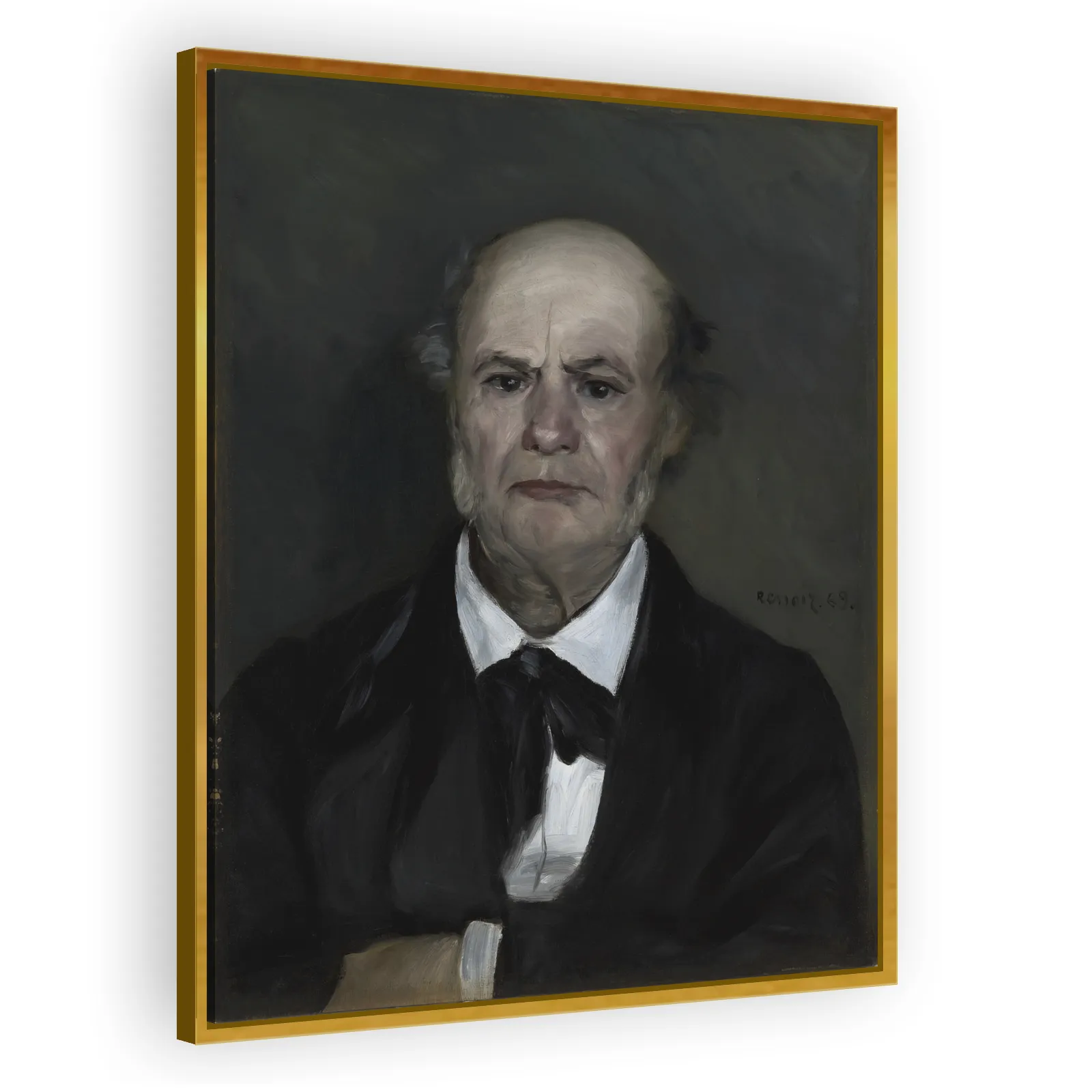 Léonard Renoir, The Artist’s Father by Pierre Auguste Renoir - view 3 thumbnail