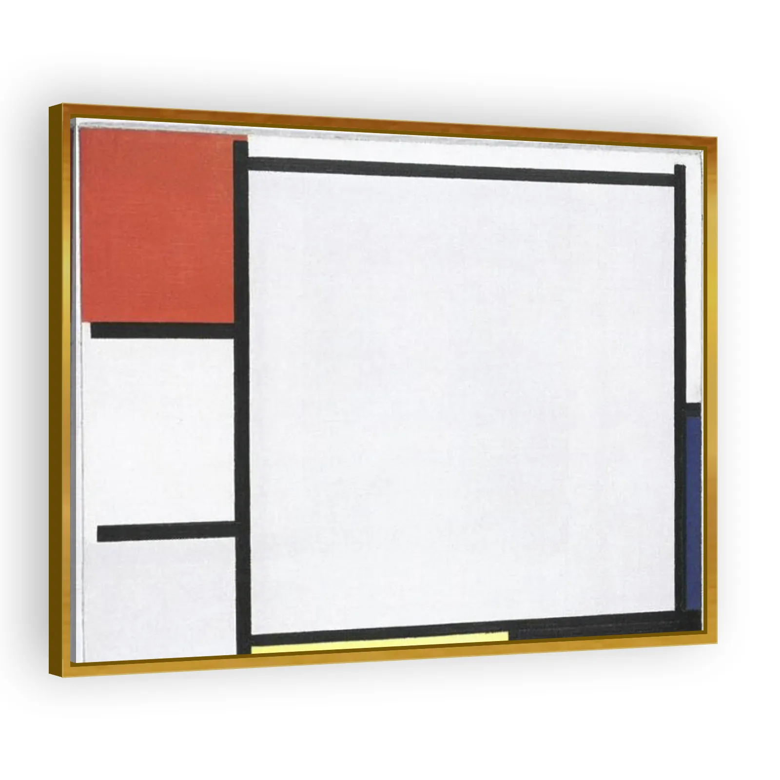Composition with Red, Blue, Yellow, Black, and Gray by Piet Mondrian - view 3 thumbnail