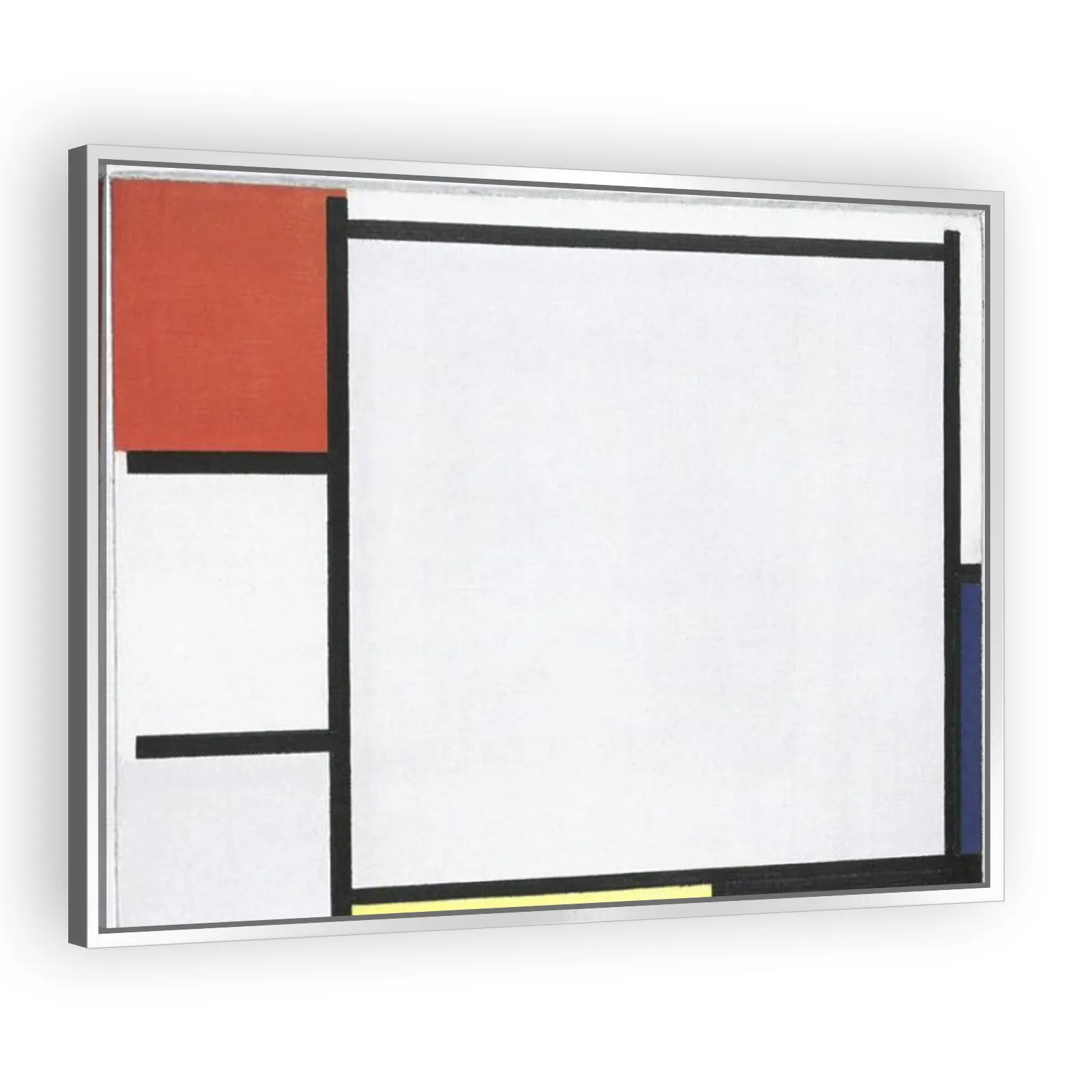Composition with Red, Blue, Yellow, Black, and Gray by Piet Mondrian - view 4 thumbnail