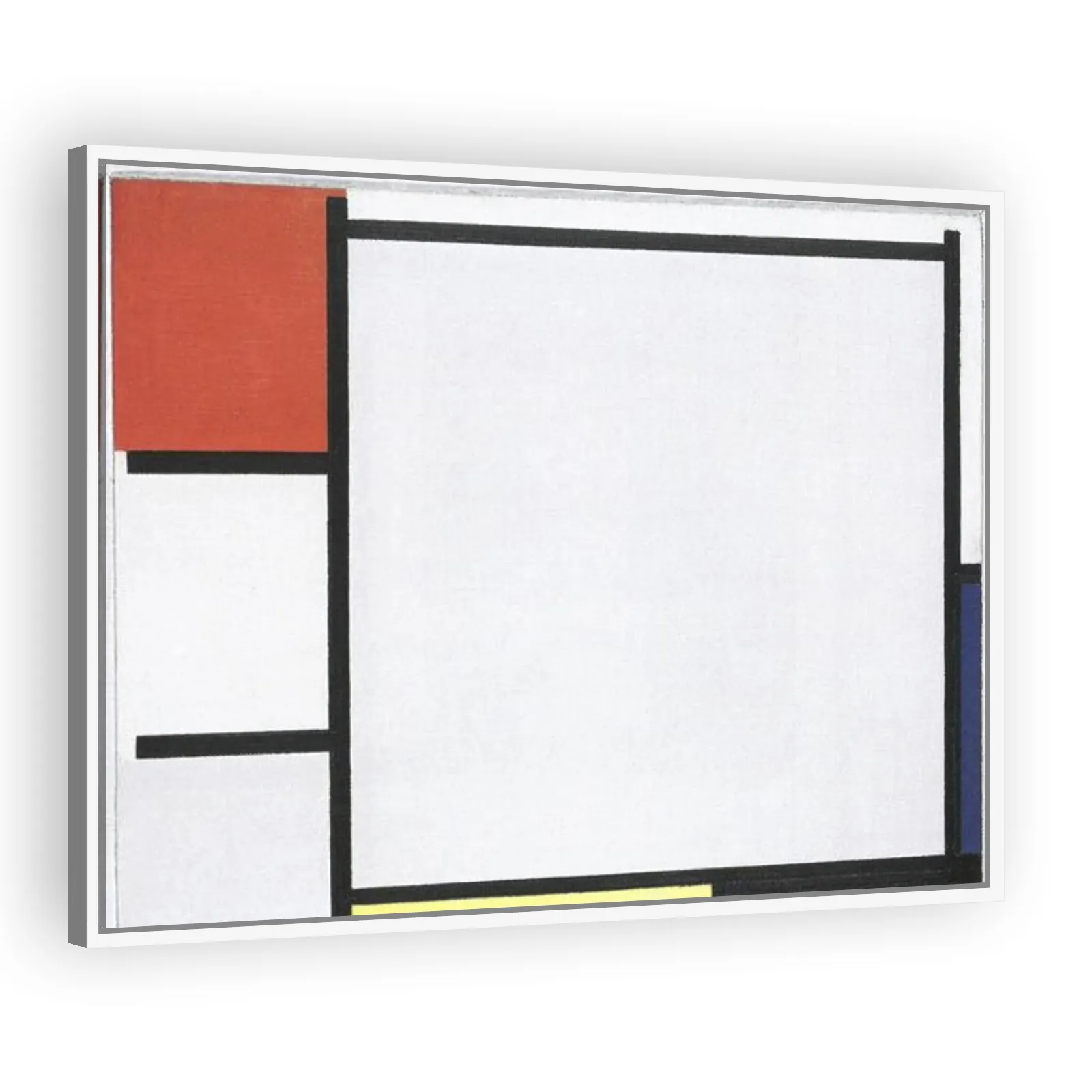 Composition with Red, Blue, Yellow, Black, and Gray by Piet Mondrian - view 5 thumbnail