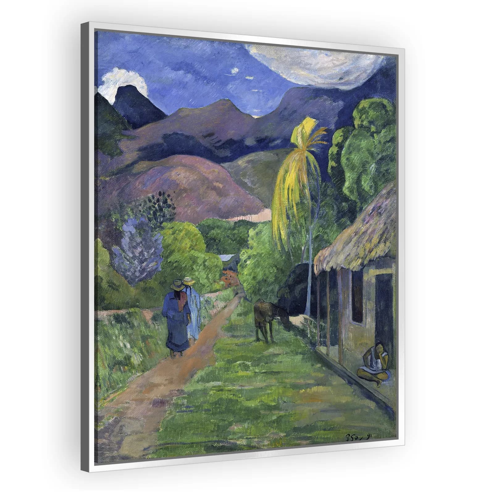Street in Tahiti by Paul Gauguin - view 4 thumbnail