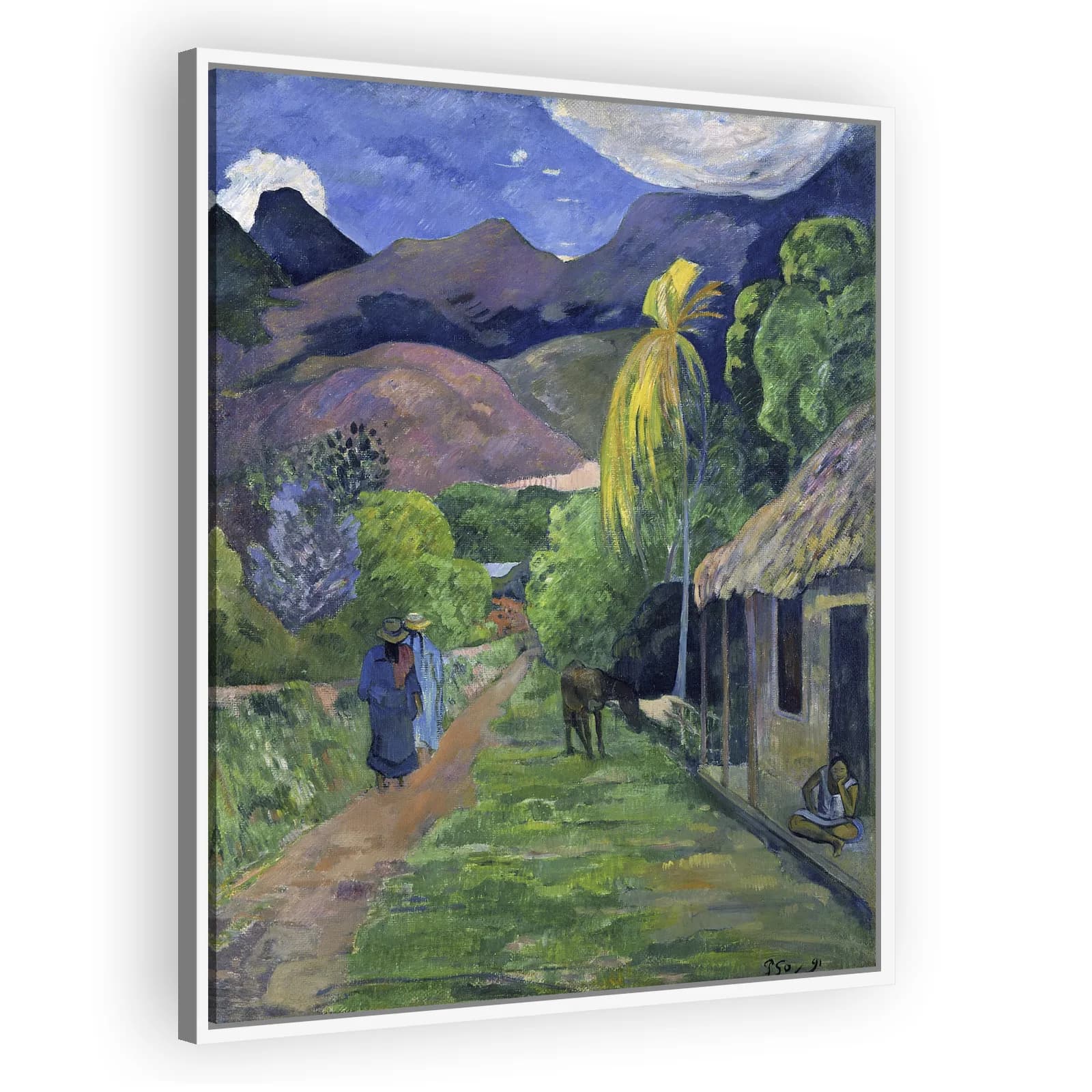 Street in Tahiti by Paul Gauguin - view 5 thumbnail