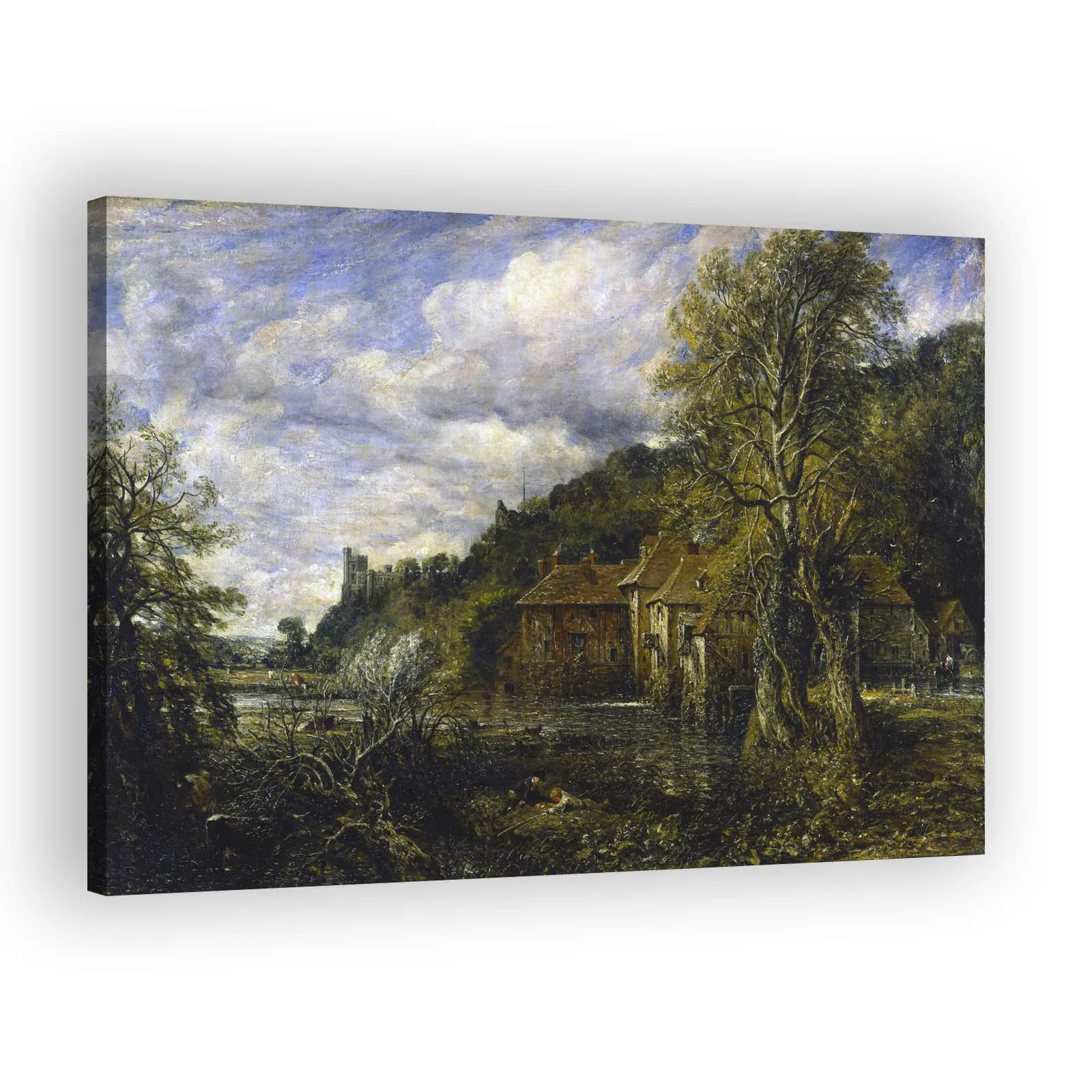 Arundel Mill and Castle by John Constable - view 2 thumbnail
