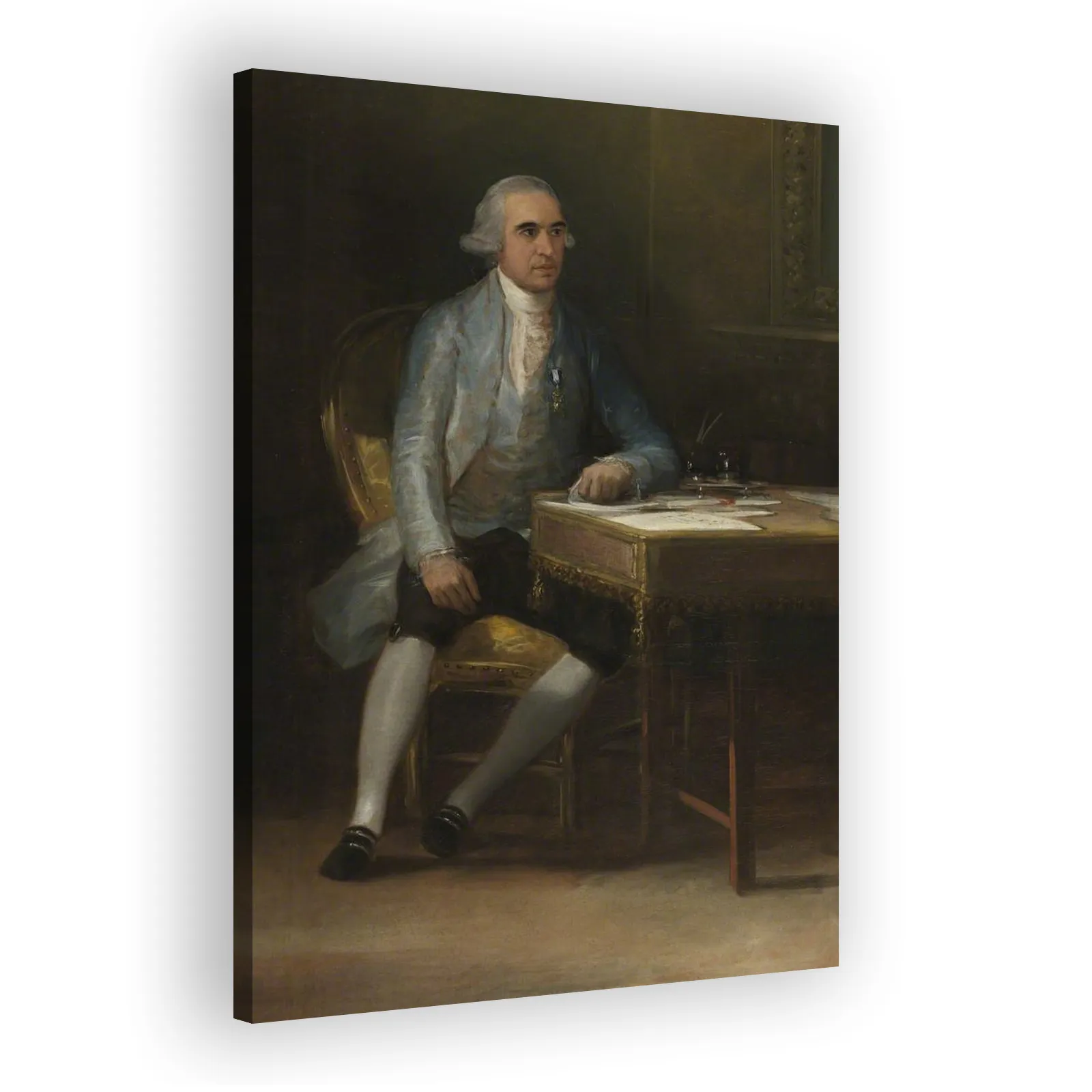 Portrait of Don Francisco de Saavedra by Francisco Goya - view 2 thumbnail