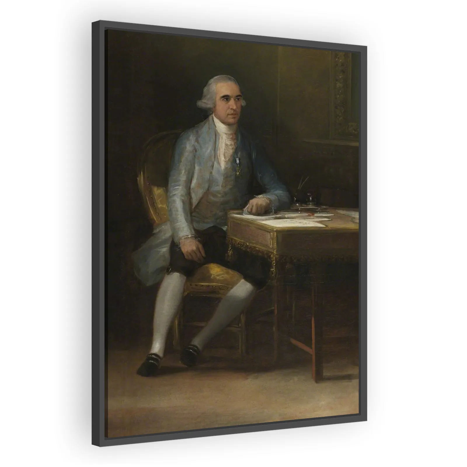 Portrait of Don Francisco de Saavedra by Francisco Goya