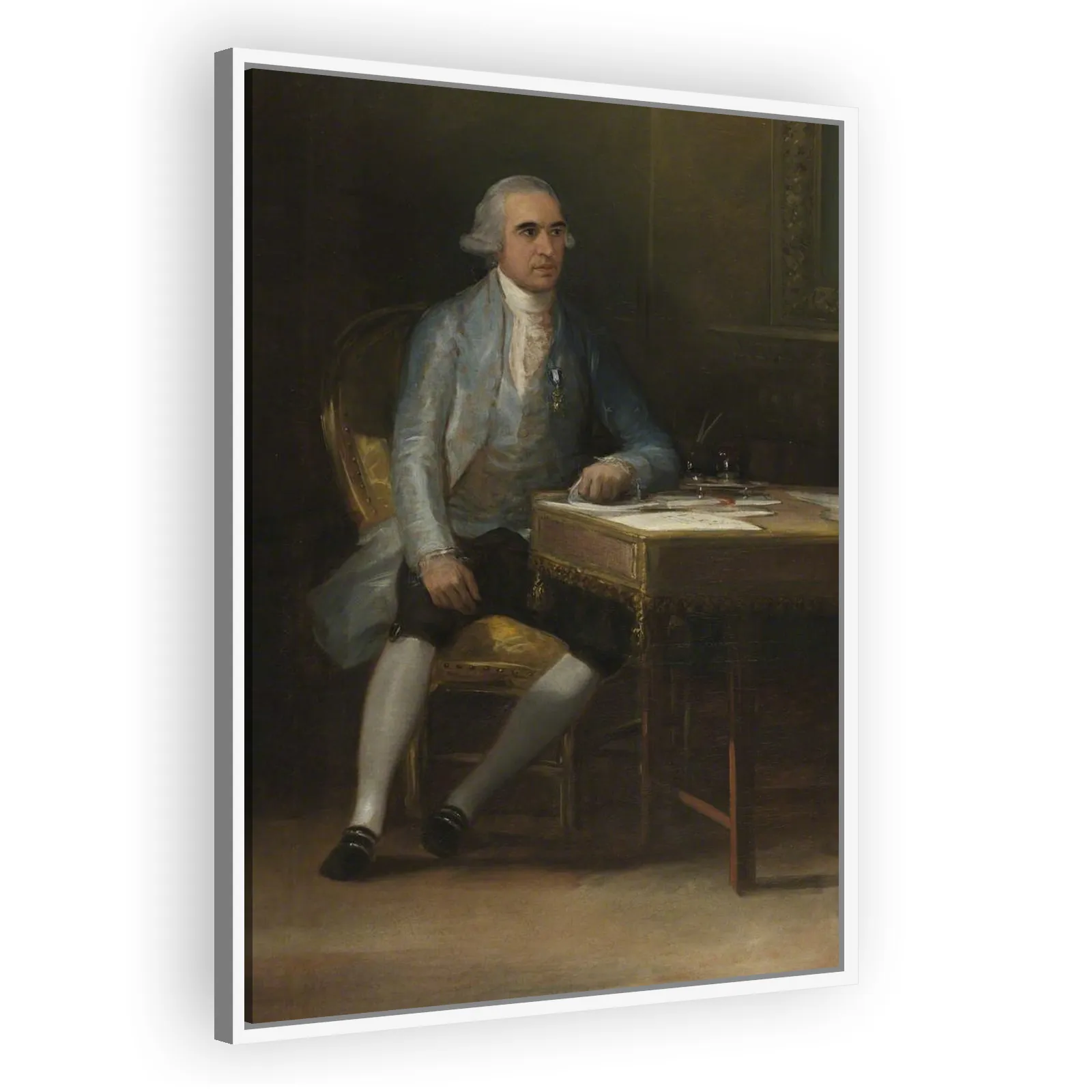 Portrait of Don Francisco de Saavedra by Francisco Goya - view 5 thumbnail
