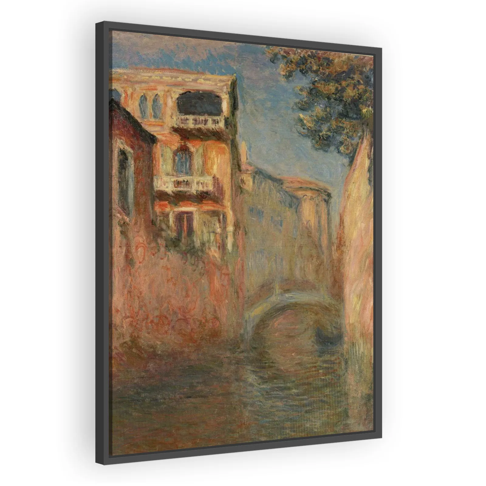 The Rio della Salute by Claude Monet