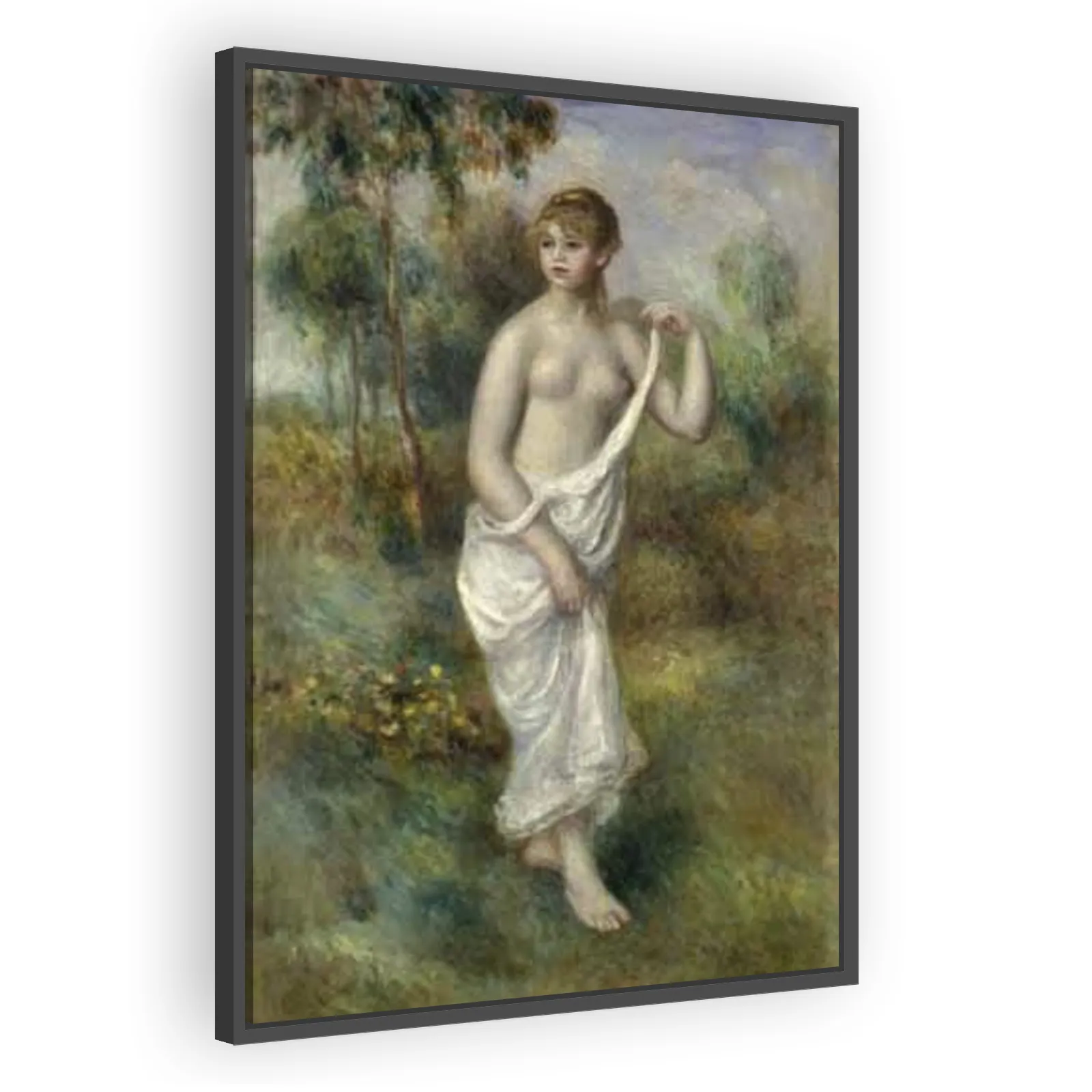 Bather by Pierre Auguste Renoir