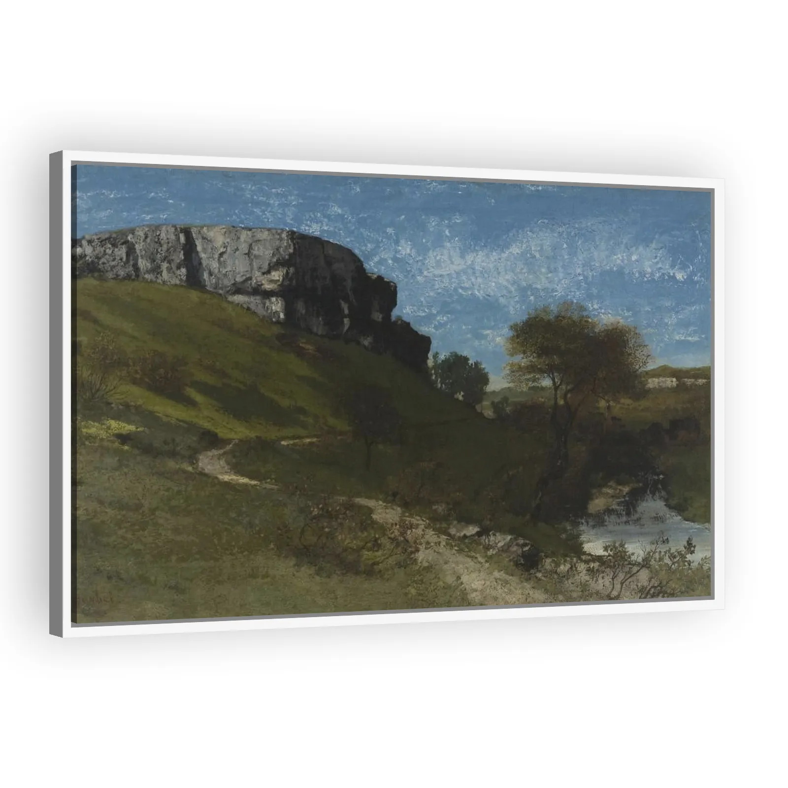 Valley of the Loue by Gustave Courbet - view 5 thumbnail