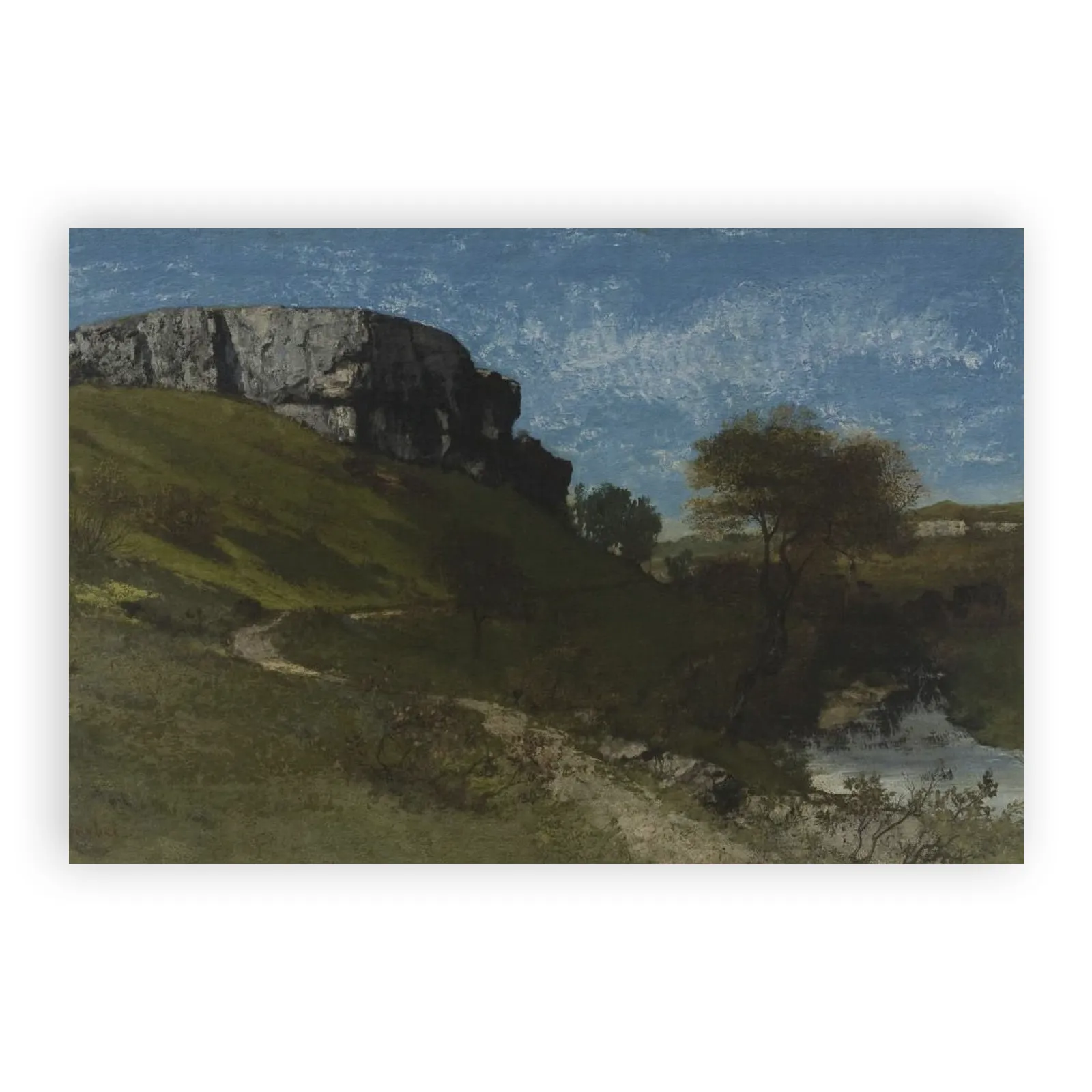 Valley of the Loue by Gustave Courbet - view 6 thumbnail