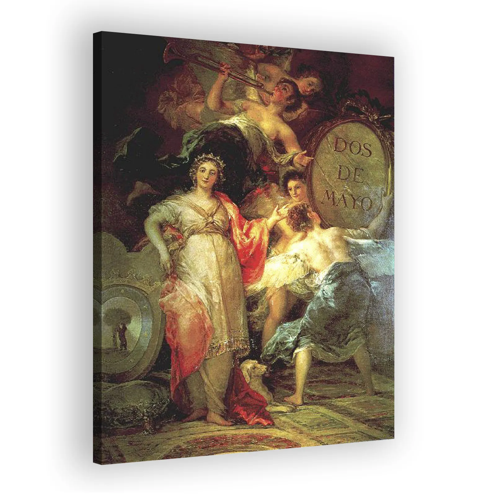 Allegory of the City of Madrid by Francisco Goya - view 2 thumbnail