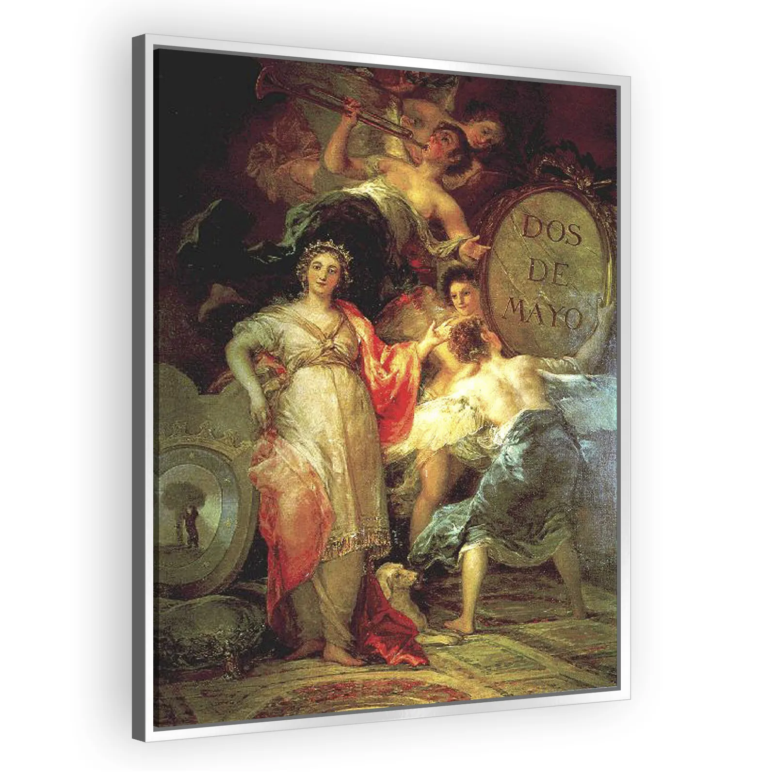 Allegory of the City of Madrid by Francisco Goya - view 4 thumbnail