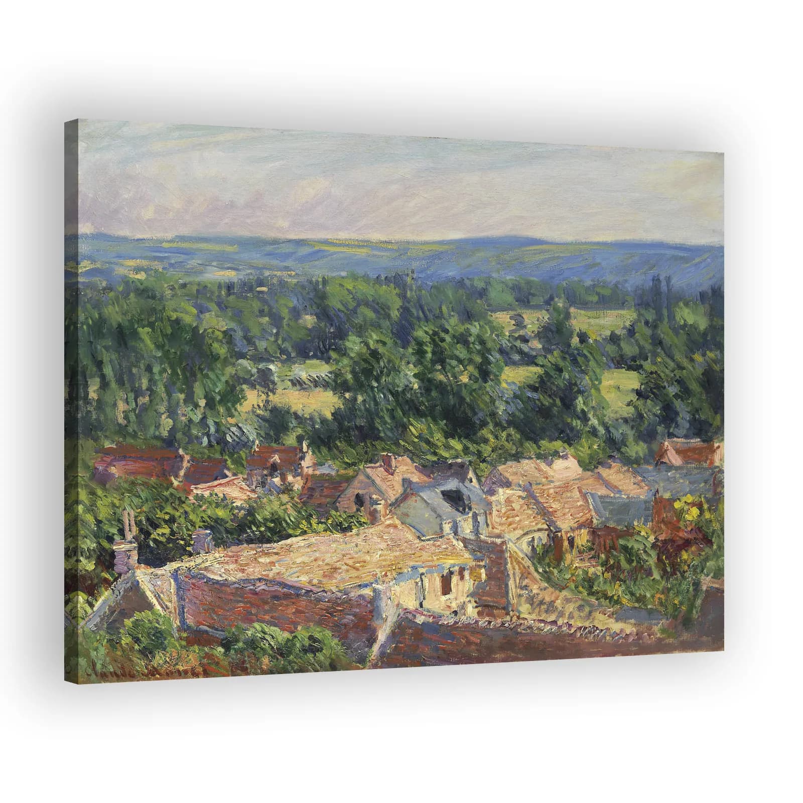 View of the Village, Giverny by Claude Monet - view 2 thumbnail