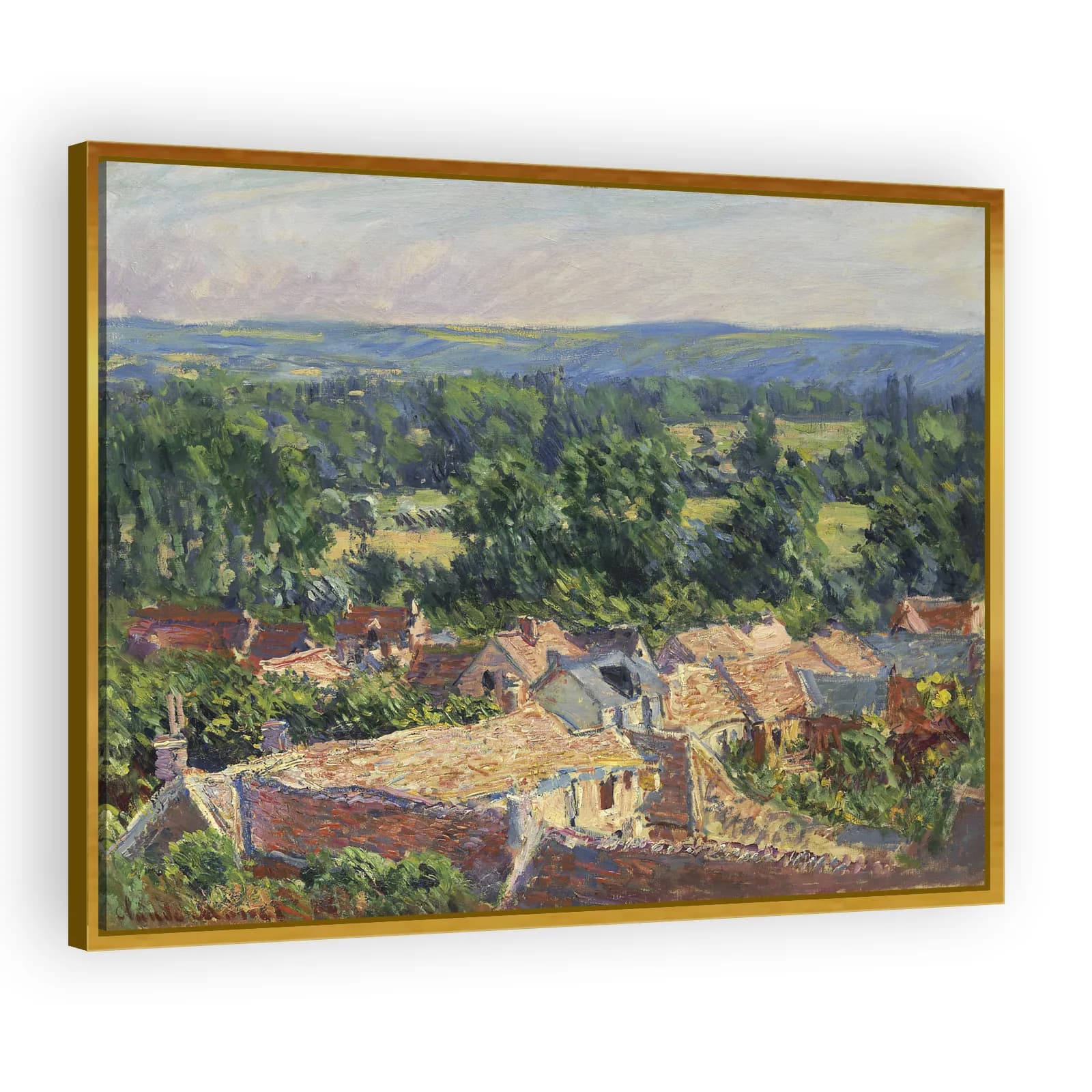 View of the Village, Giverny by Claude Monet - view 3 thumbnail