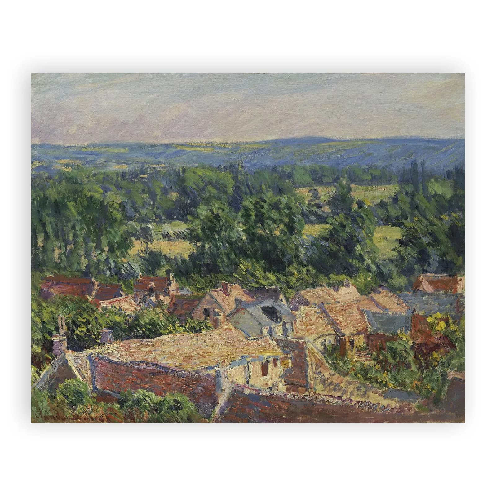 View of the Village, Giverny by Claude Monet - view 6 thumbnail
