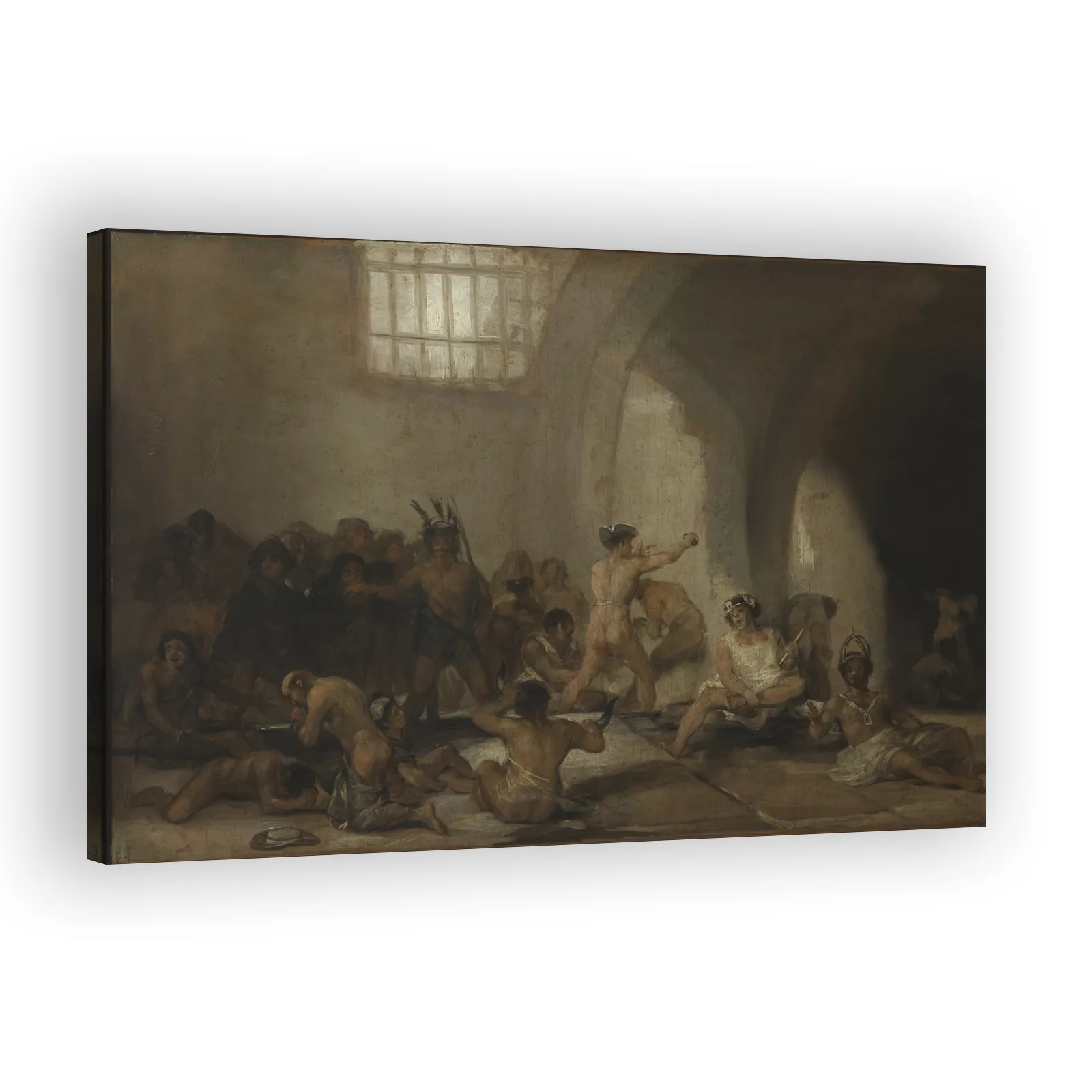 The Madhouse by Francisco Goya - view 2 thumbnail