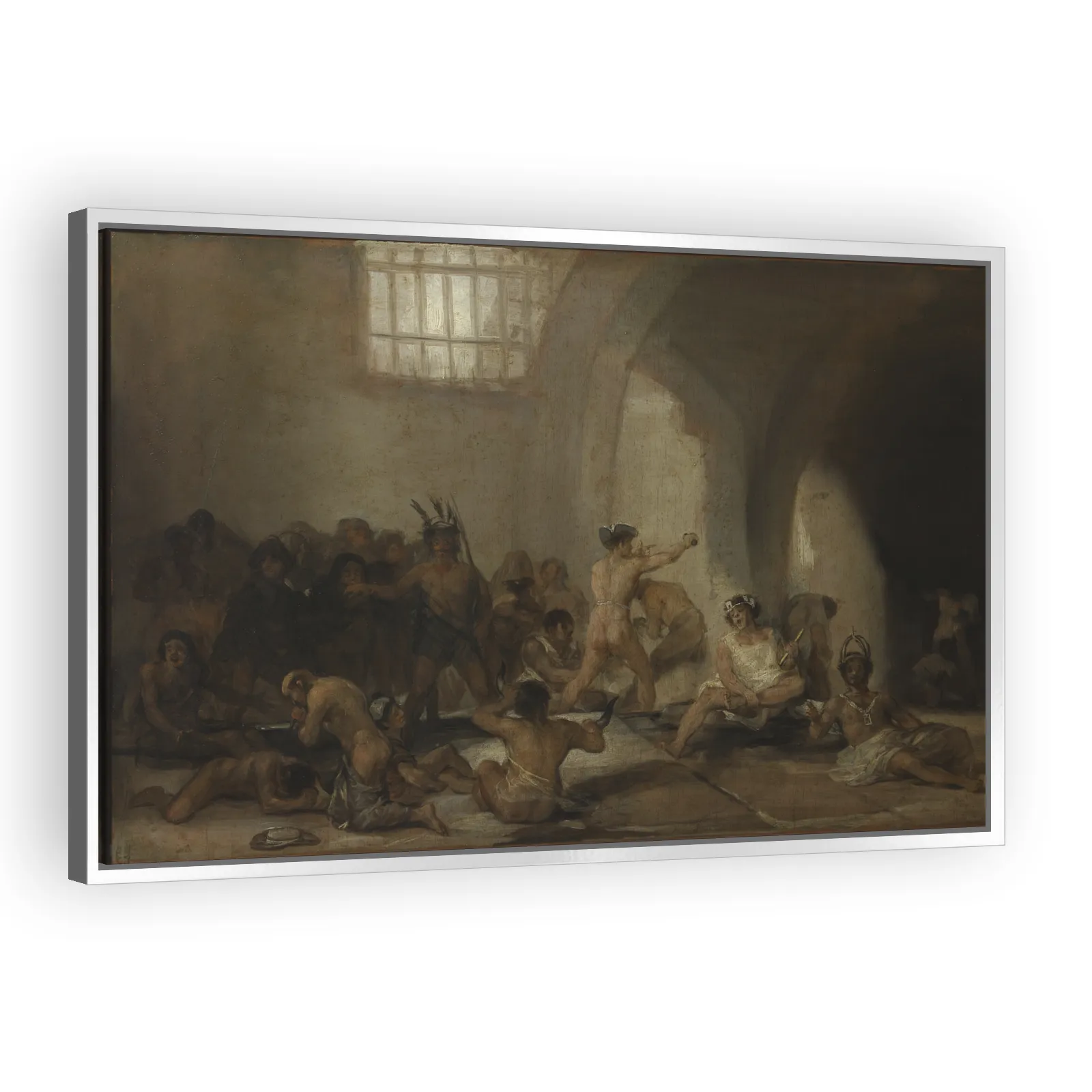 The Madhouse by Francisco Goya - view 4 thumbnail