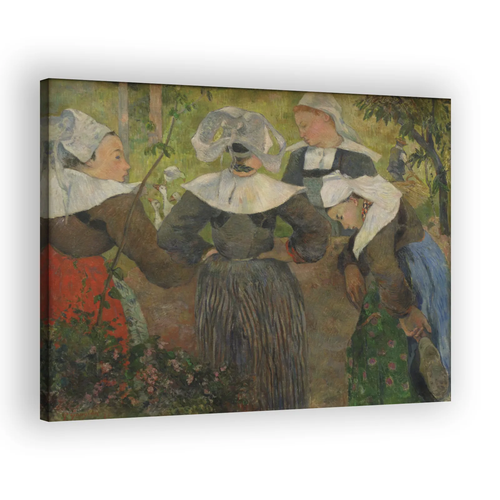 Four Breton Women by Paul Gauguin - view 2 thumbnail