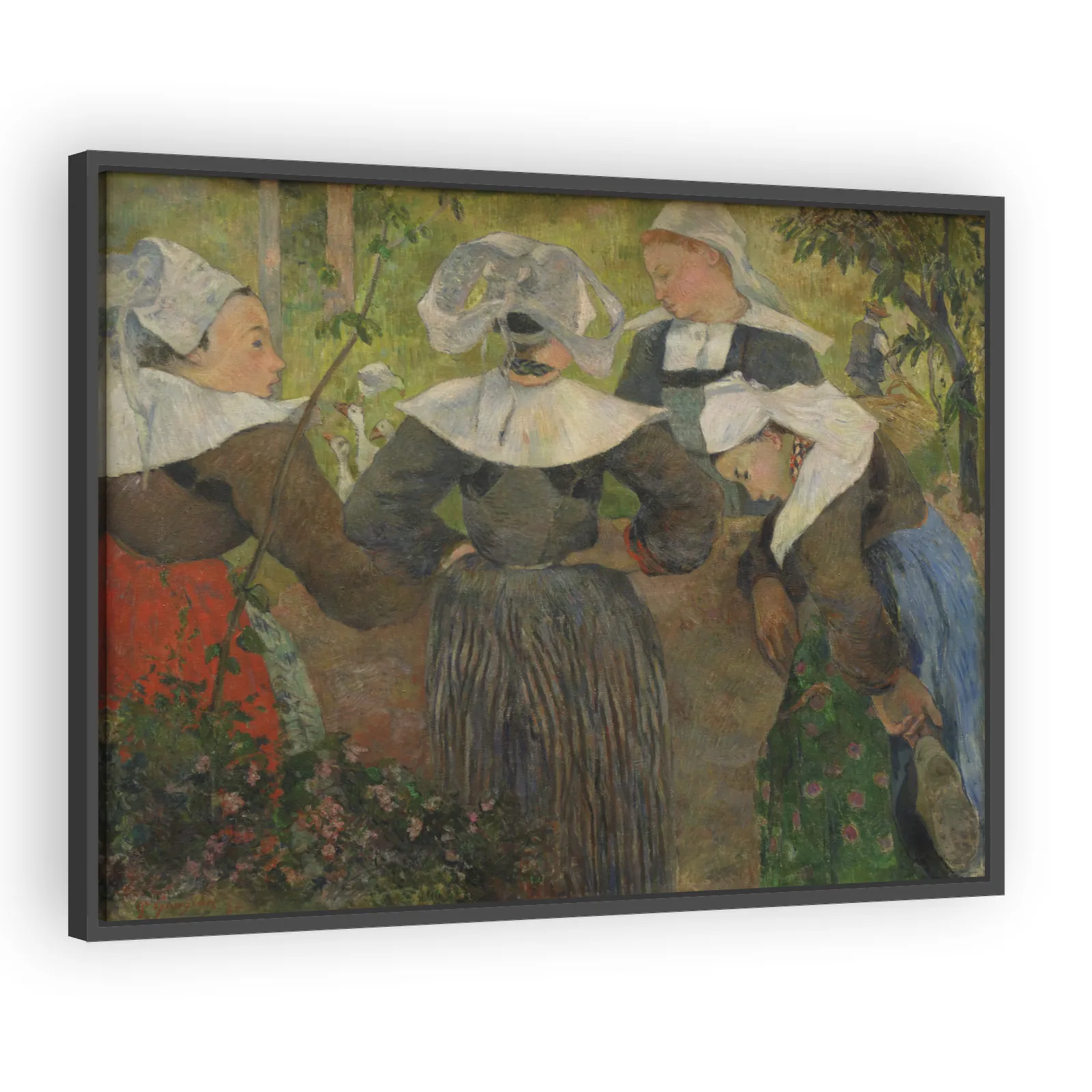 Four Breton Women by Paul Gauguin