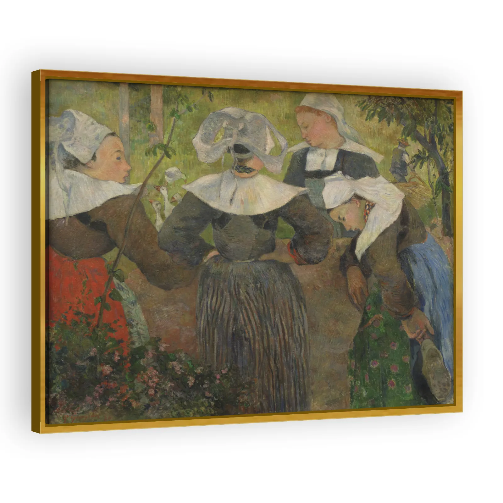 Four Breton Women by Paul Gauguin - view 3 thumbnail