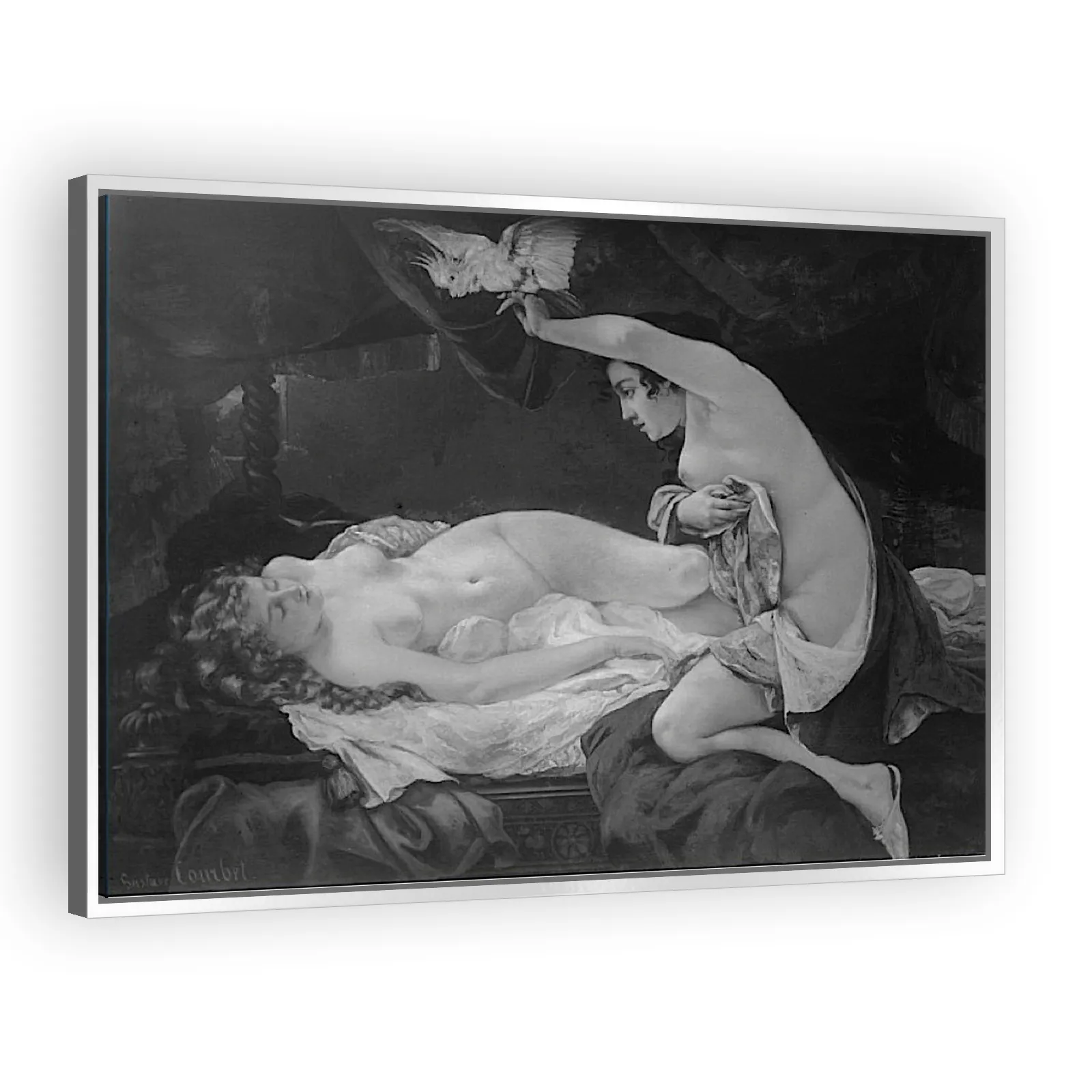 The Dream, Venus and Psyche by Gustave Courbet - view 4 thumbnail