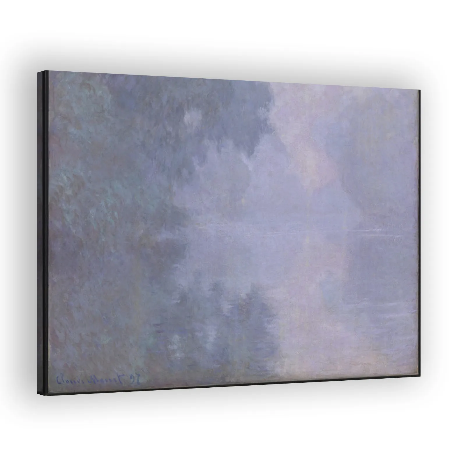 Morning on the Seine, Giverny by Claude Monet - view 2 thumbnail