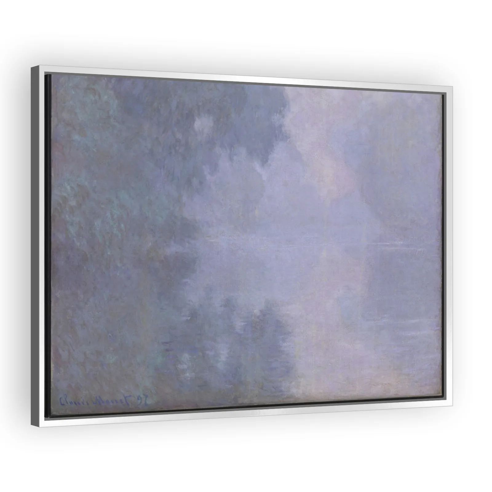 Morning on the Seine, Giverny by Claude Monet - view 4 thumbnail