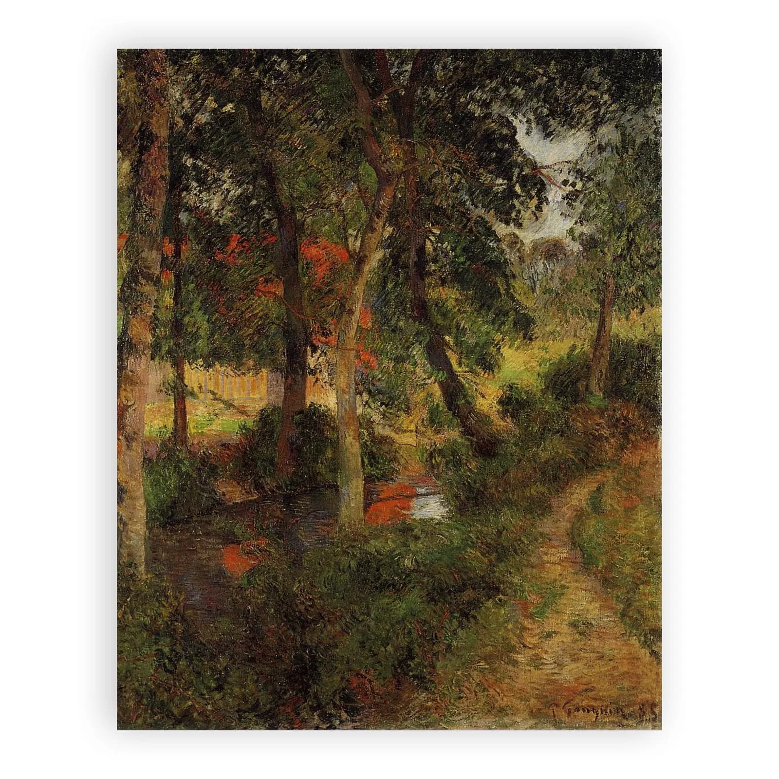 Père Jean's Path by Paul Gauguin - view 6 thumbnail